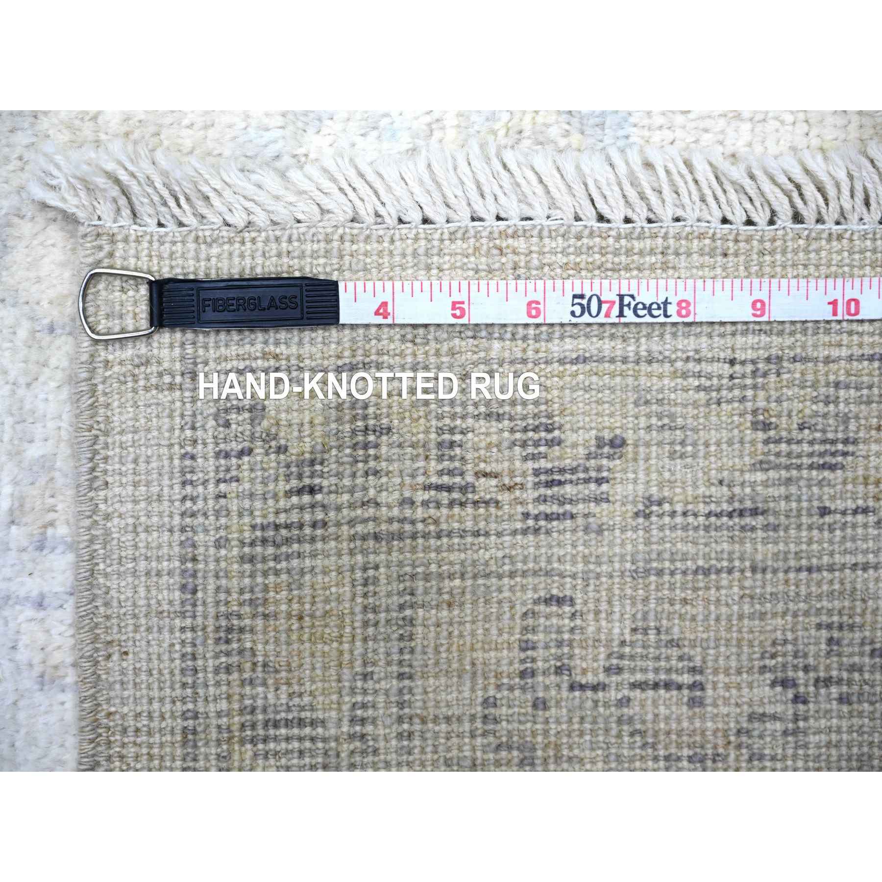 Oushak-And-Peshawar-Hand-Knotted-Rug-440250