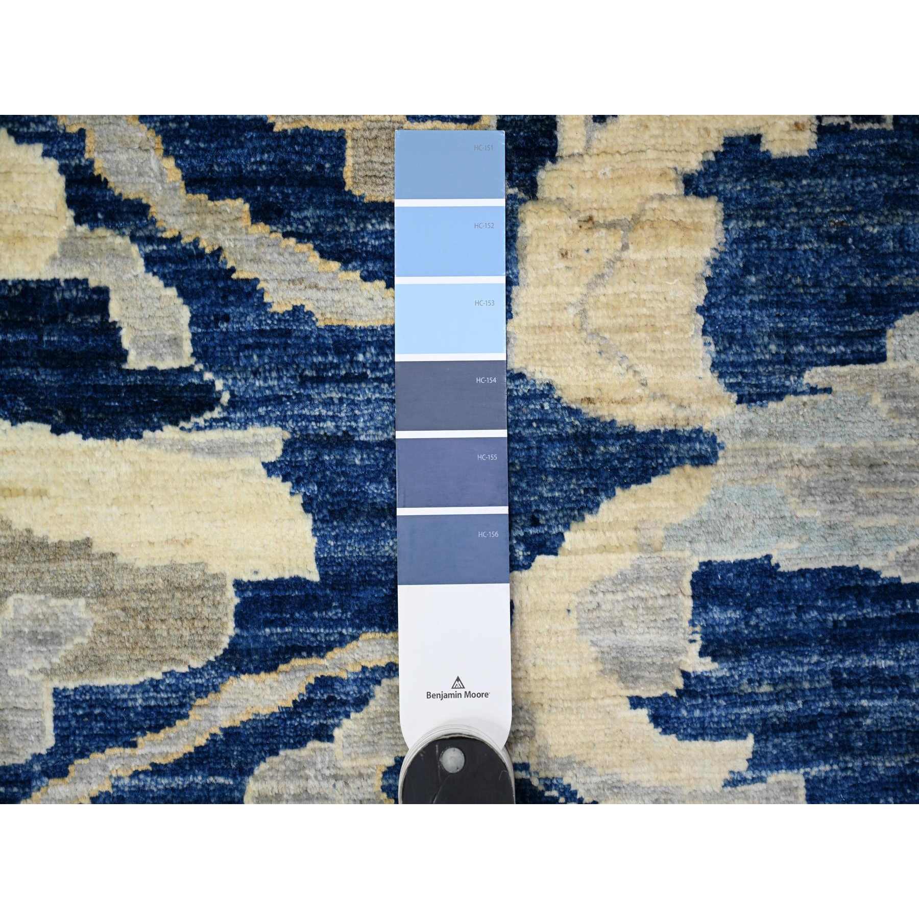 Oushak-And-Peshawar-Hand-Knotted-Rug-440375