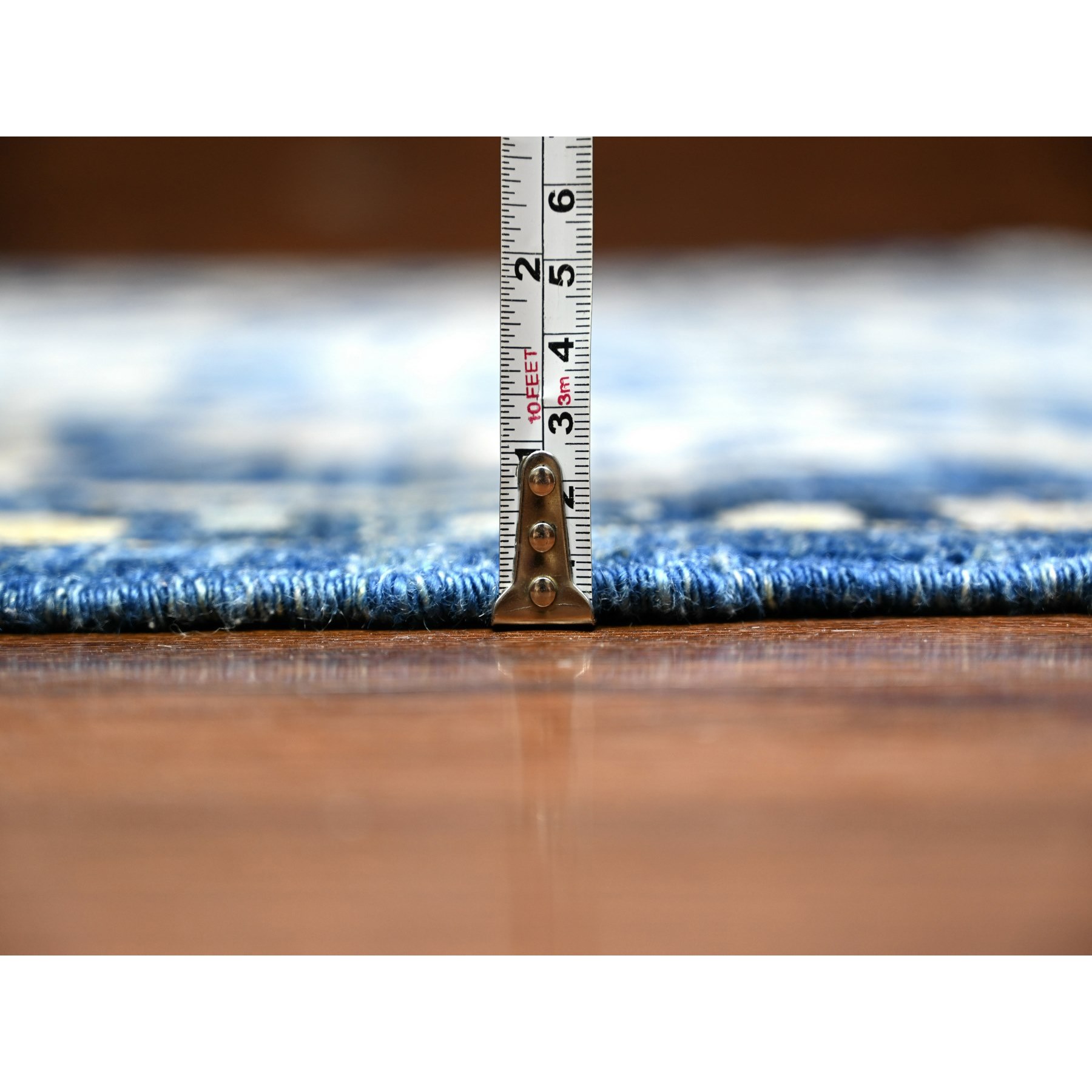 Oushak-And-Peshawar-Hand-Knotted-Rug-440375