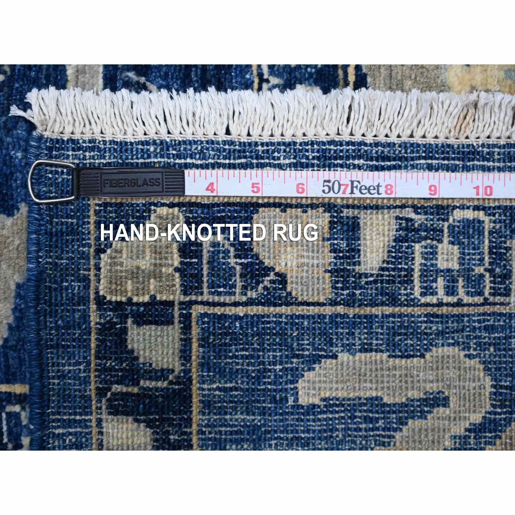 Oushak-And-Peshawar-Hand-Knotted-Rug-440375