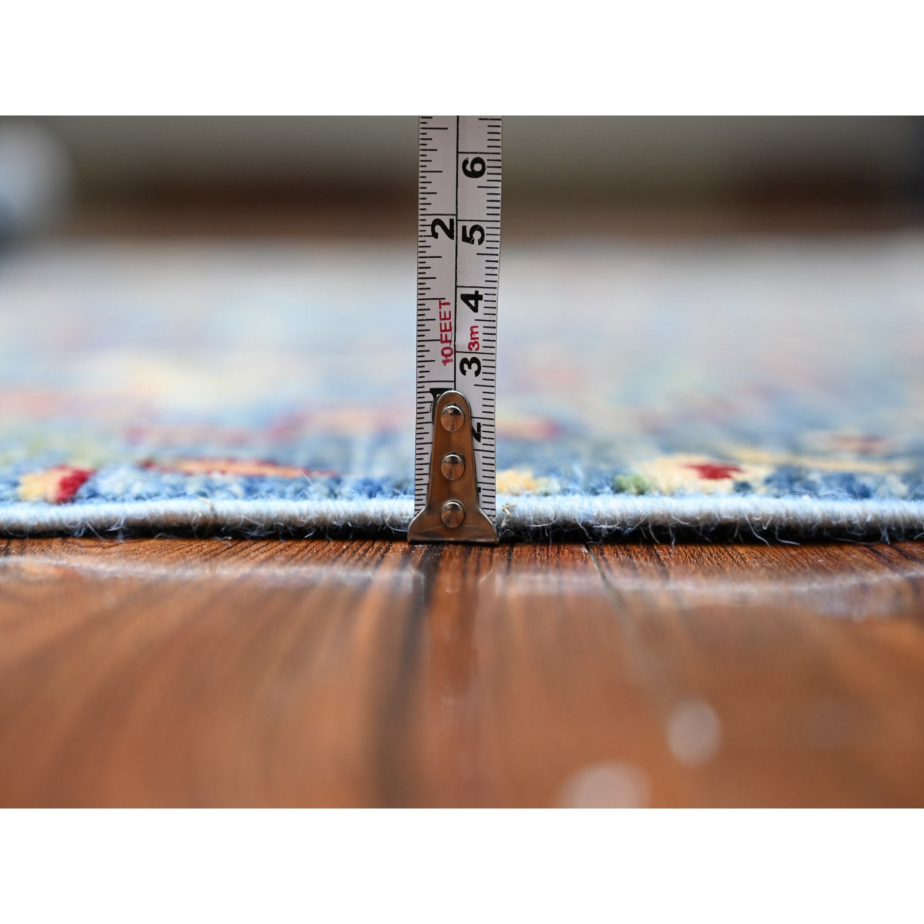 Oushak-And-Peshawar-Hand-Knotted-Rug-440550