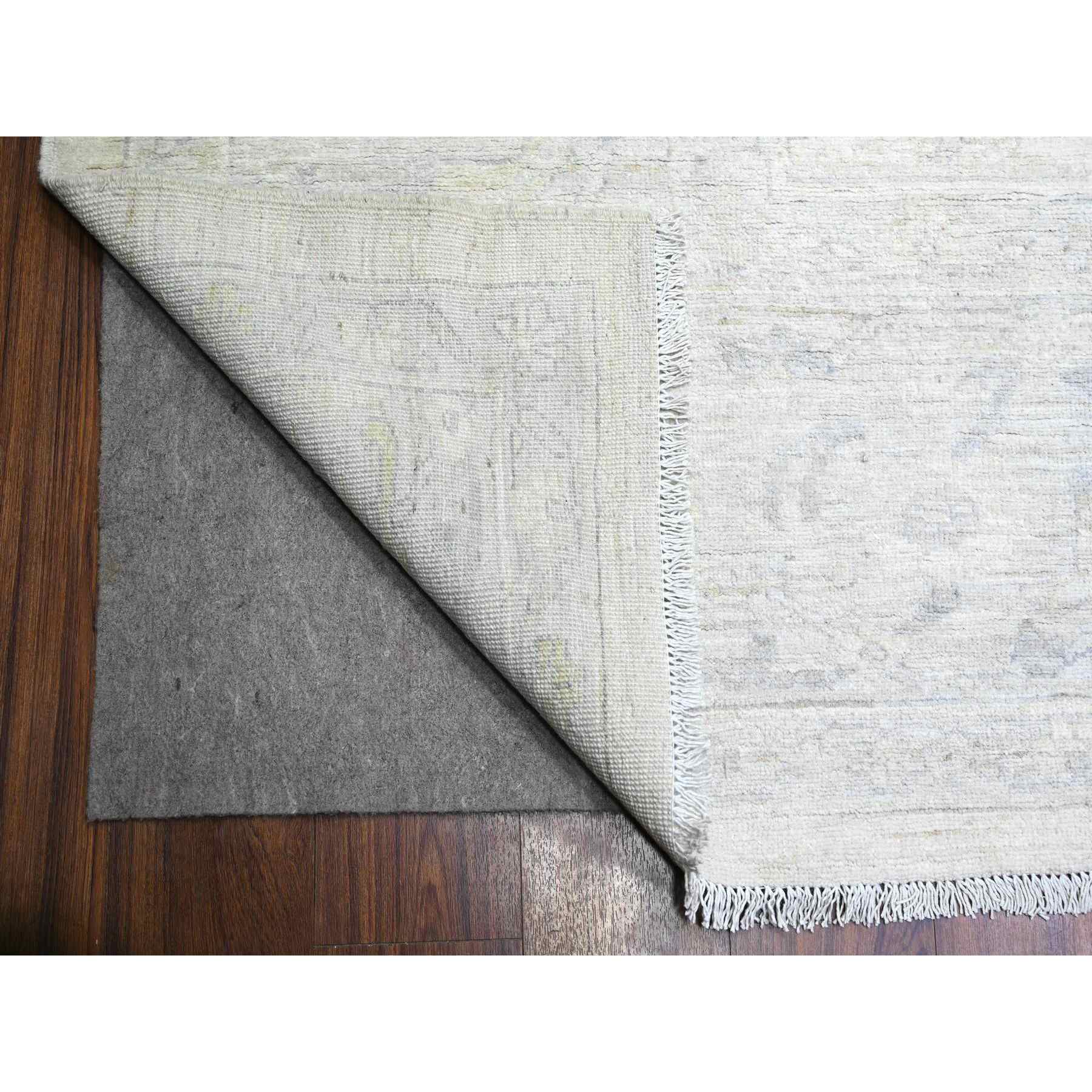 Oushak-And-Peshawar-Hand-Knotted-Rug-440705