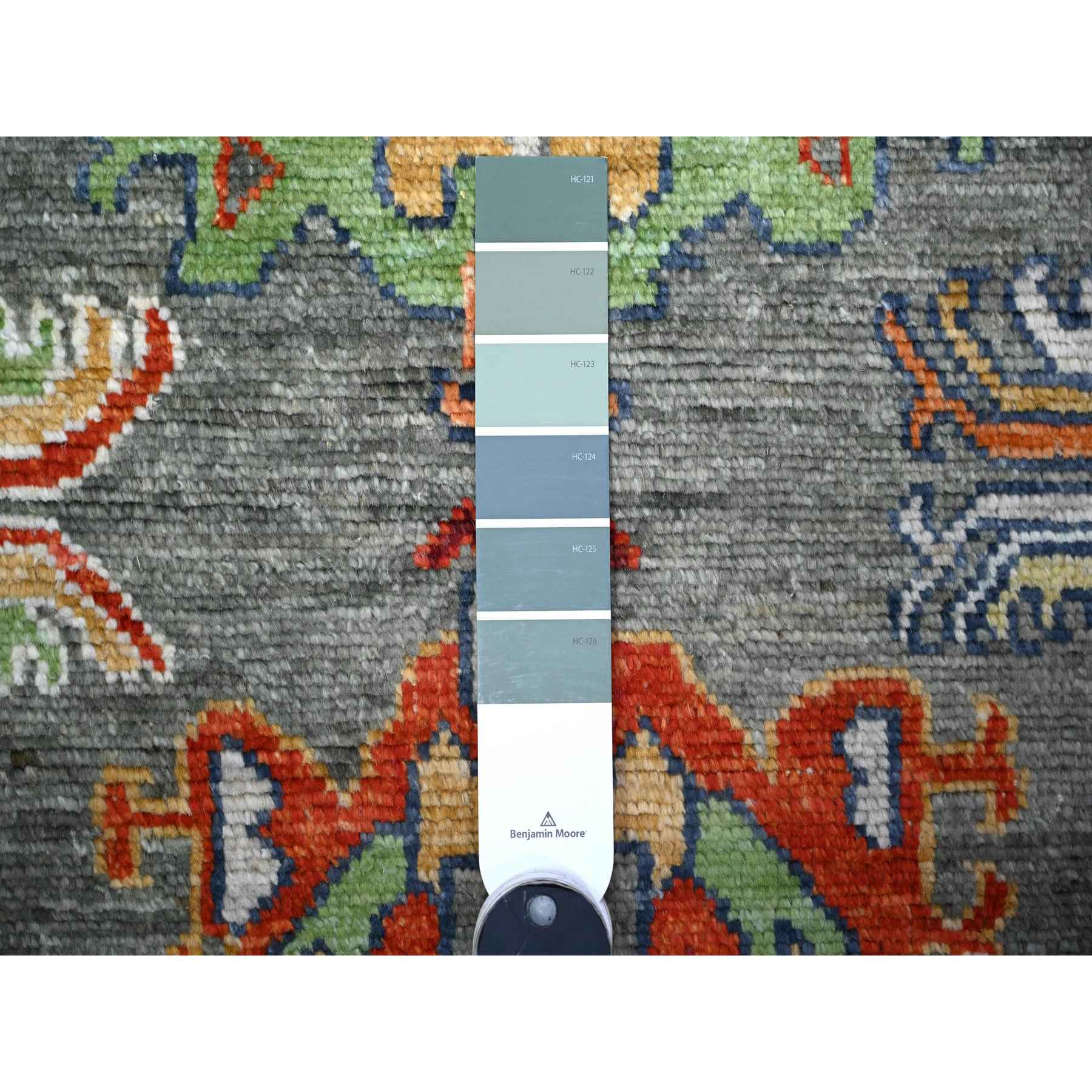 Oushak-And-Peshawar-Hand-Knotted-Rug-441170