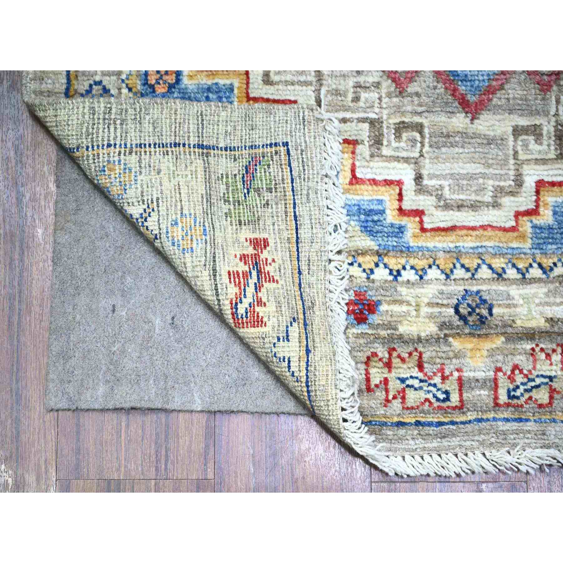 Oushak-And-Peshawar-Hand-Knotted-Rug-441210