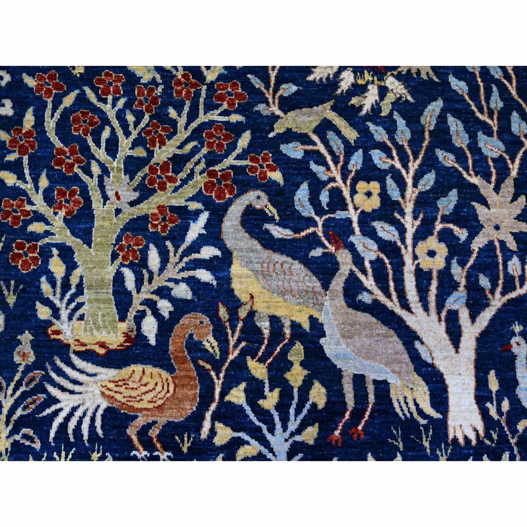 Oushak-And-Peshawar-Hand-Knotted-Rug-441545