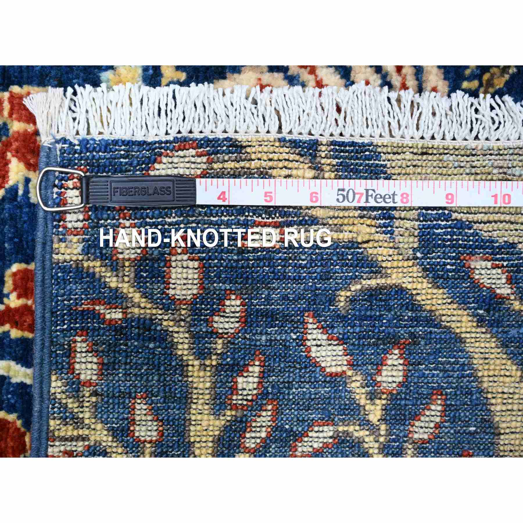 Oushak-And-Peshawar-Hand-Knotted-Rug-441545