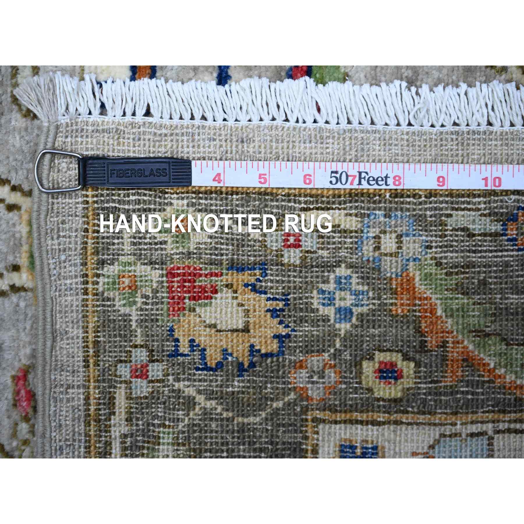 Heriz-Hand-Knotted-Rug-441635