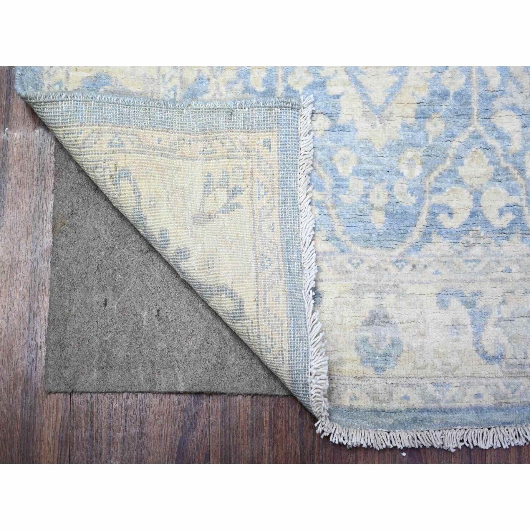 Oushak-And-Peshawar-Hand-Knotted-Rug-441770