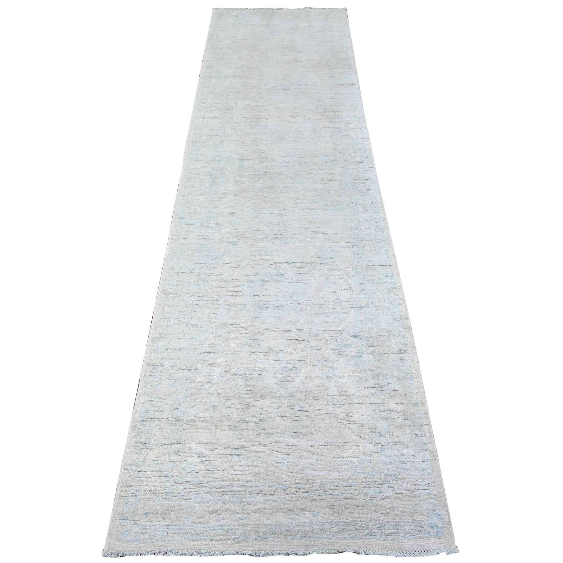 Oushak-And-Peshawar-Hand-Knotted-Rug-441785