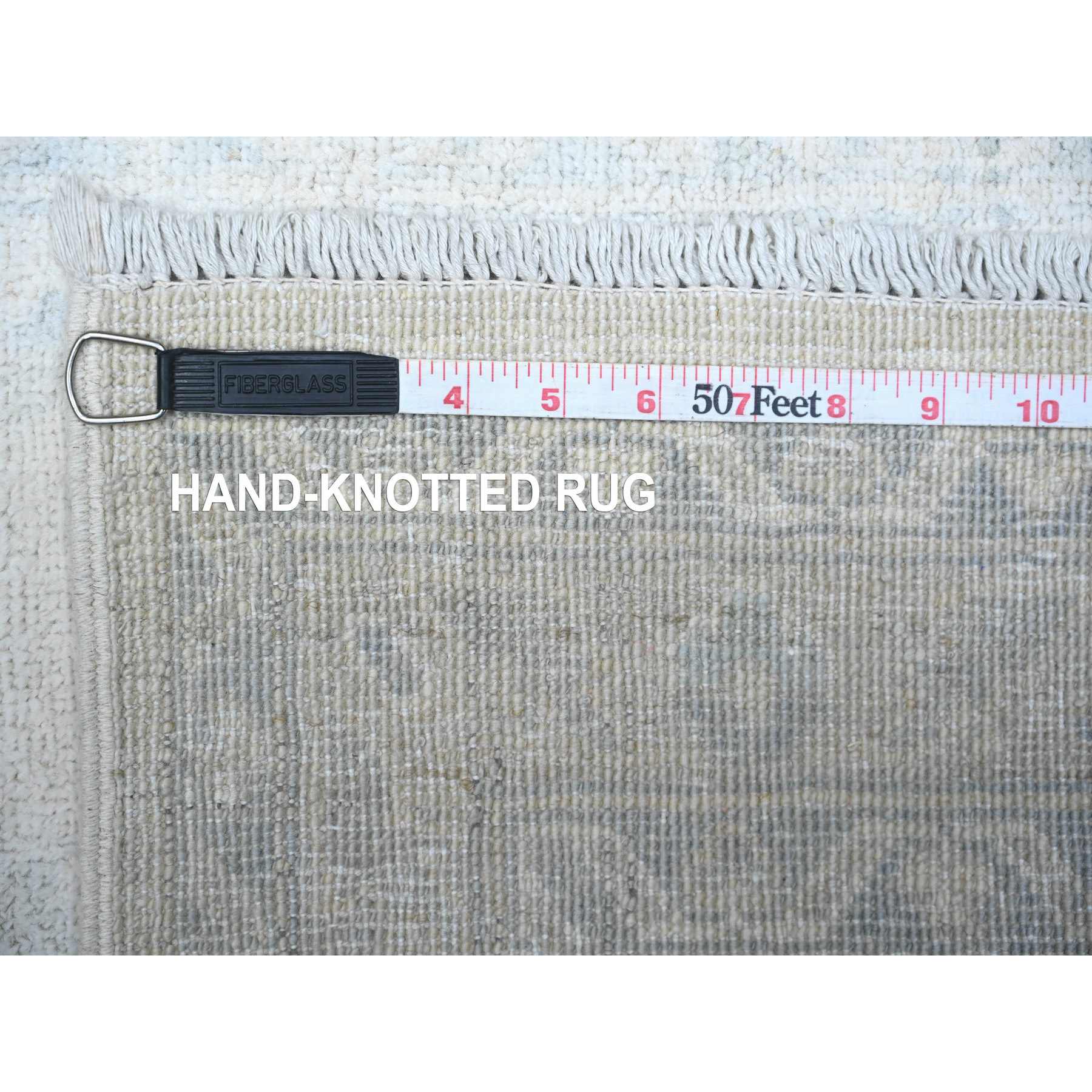 Oushak-And-Peshawar-Hand-Knotted-Rug-441785