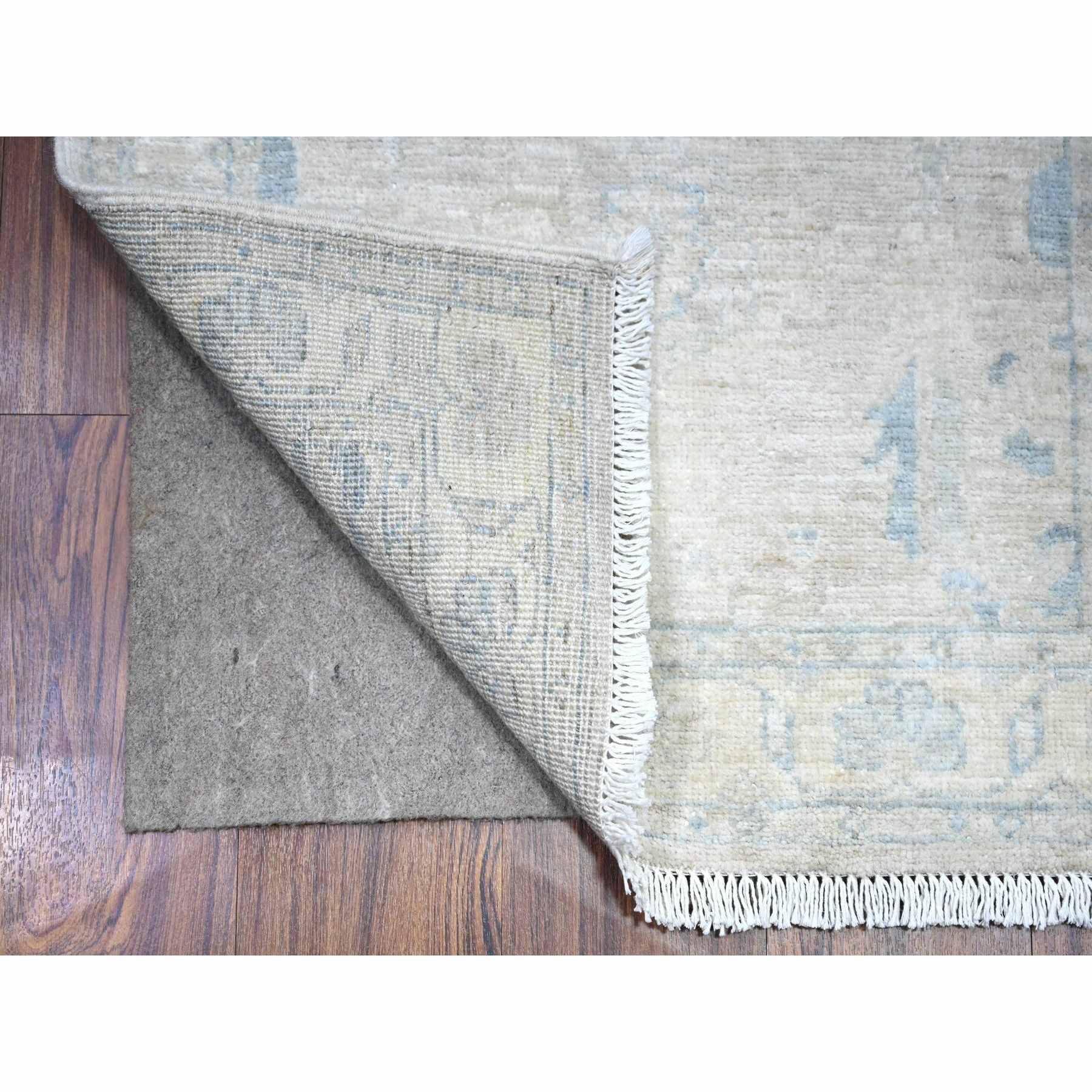 Oushak-And-Peshawar-Hand-Knotted-Rug-441795