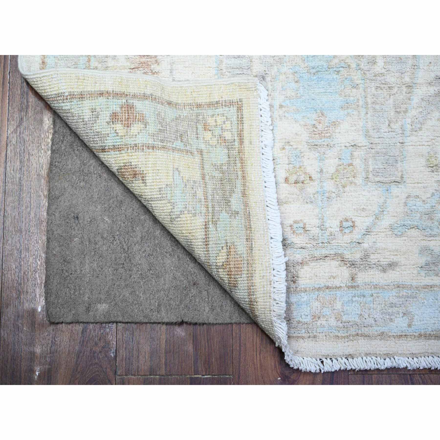 Oushak-And-Peshawar-Hand-Knotted-Rug-441800