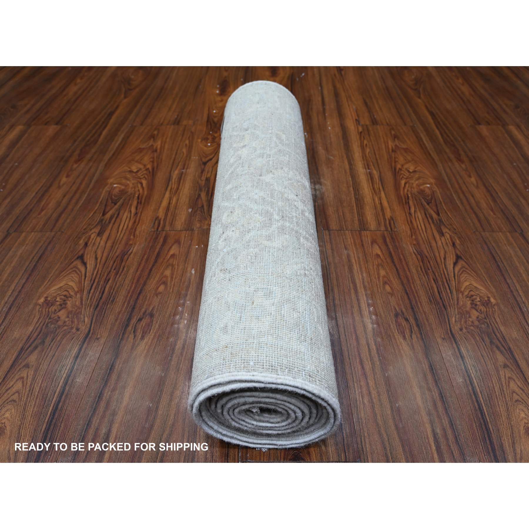 Oushak-And-Peshawar-Hand-Knotted-Rug-441805