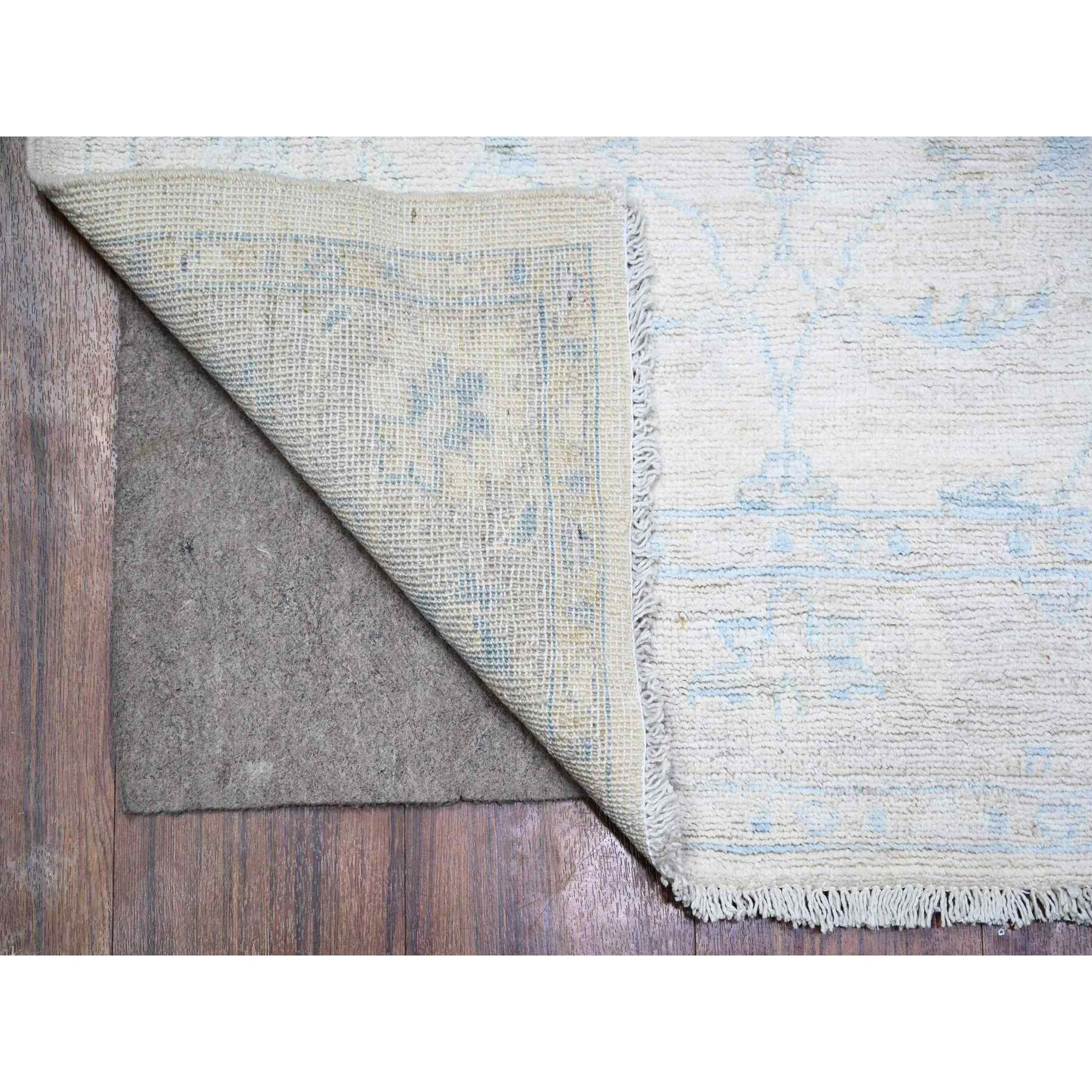 Oushak-And-Peshawar-Hand-Knotted-Rug-441810