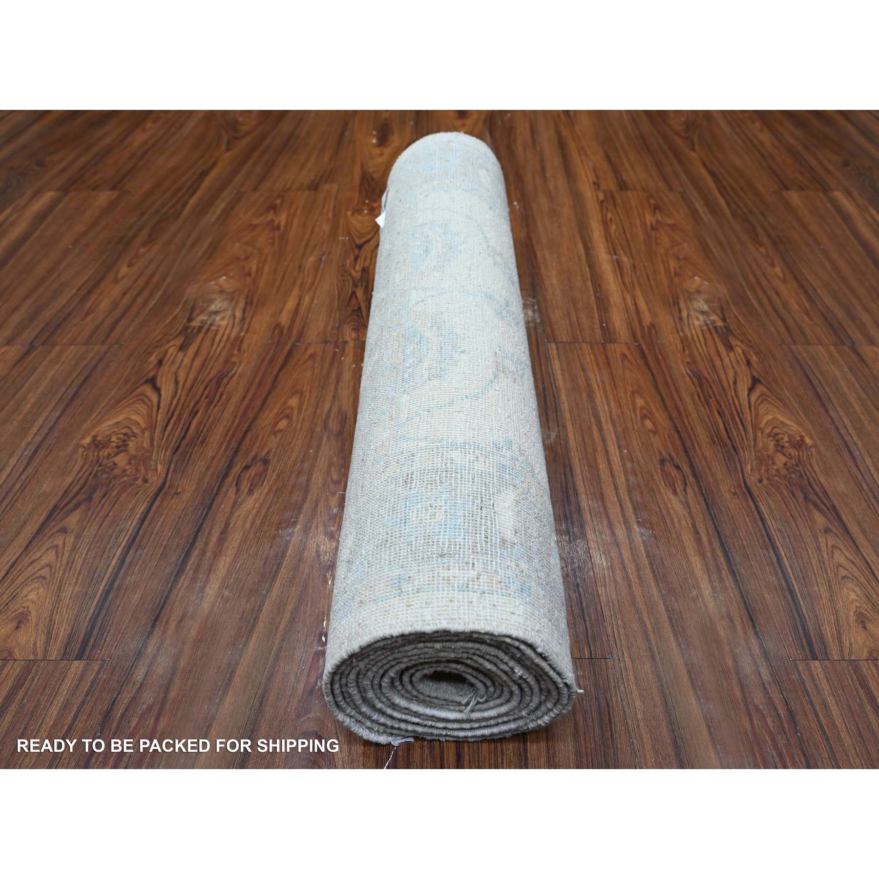 Oushak-And-Peshawar-Hand-Knotted-Rug-441810