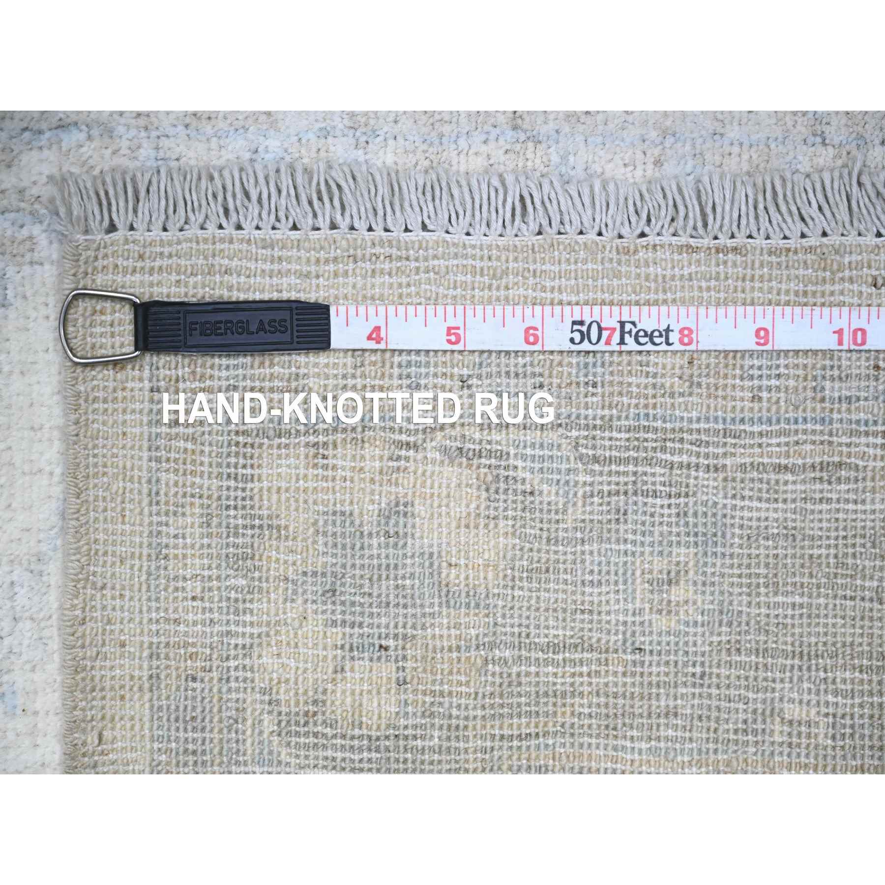 Oushak-And-Peshawar-Hand-Knotted-Rug-441810