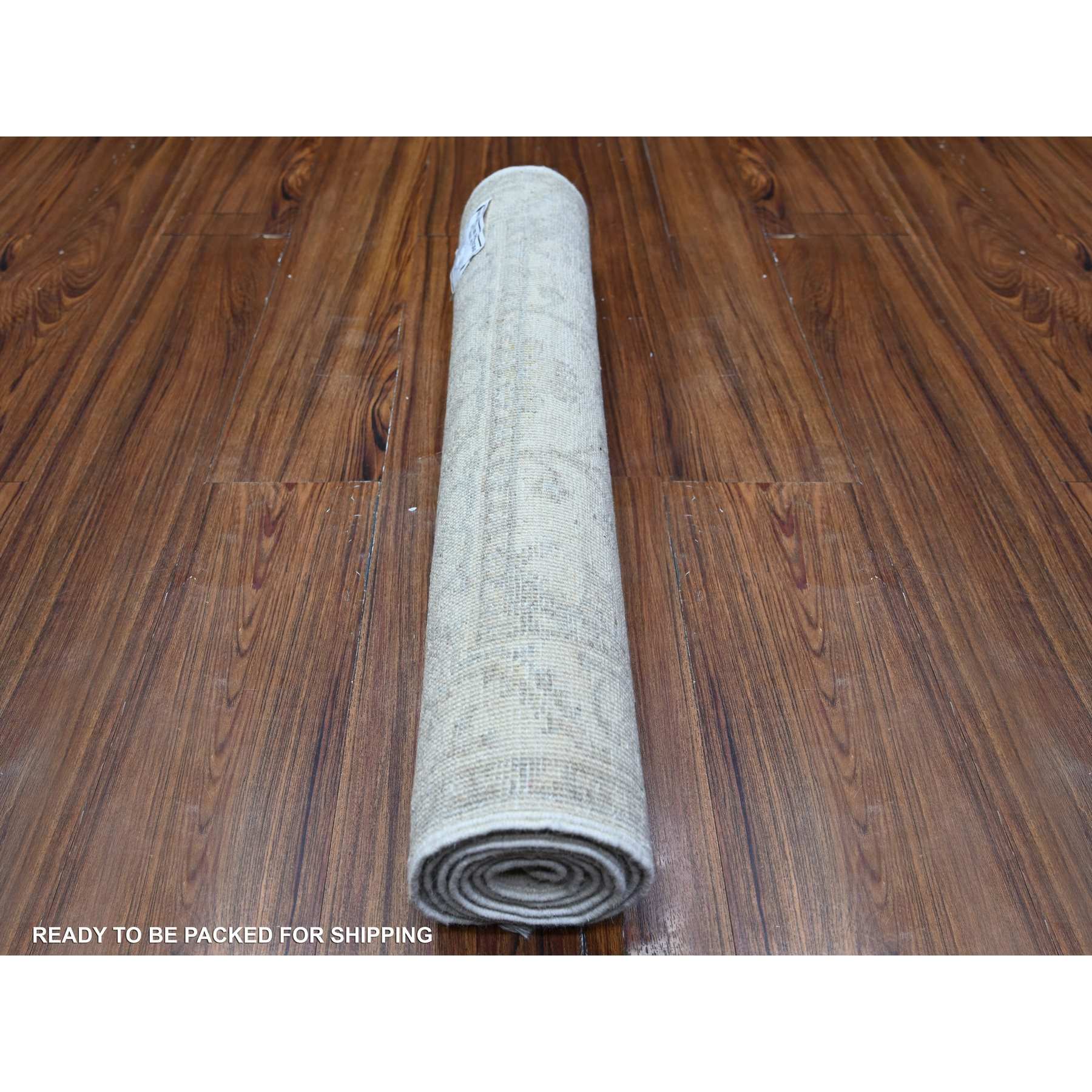 Oushak-And-Peshawar-Hand-Knotted-Rug-441815
