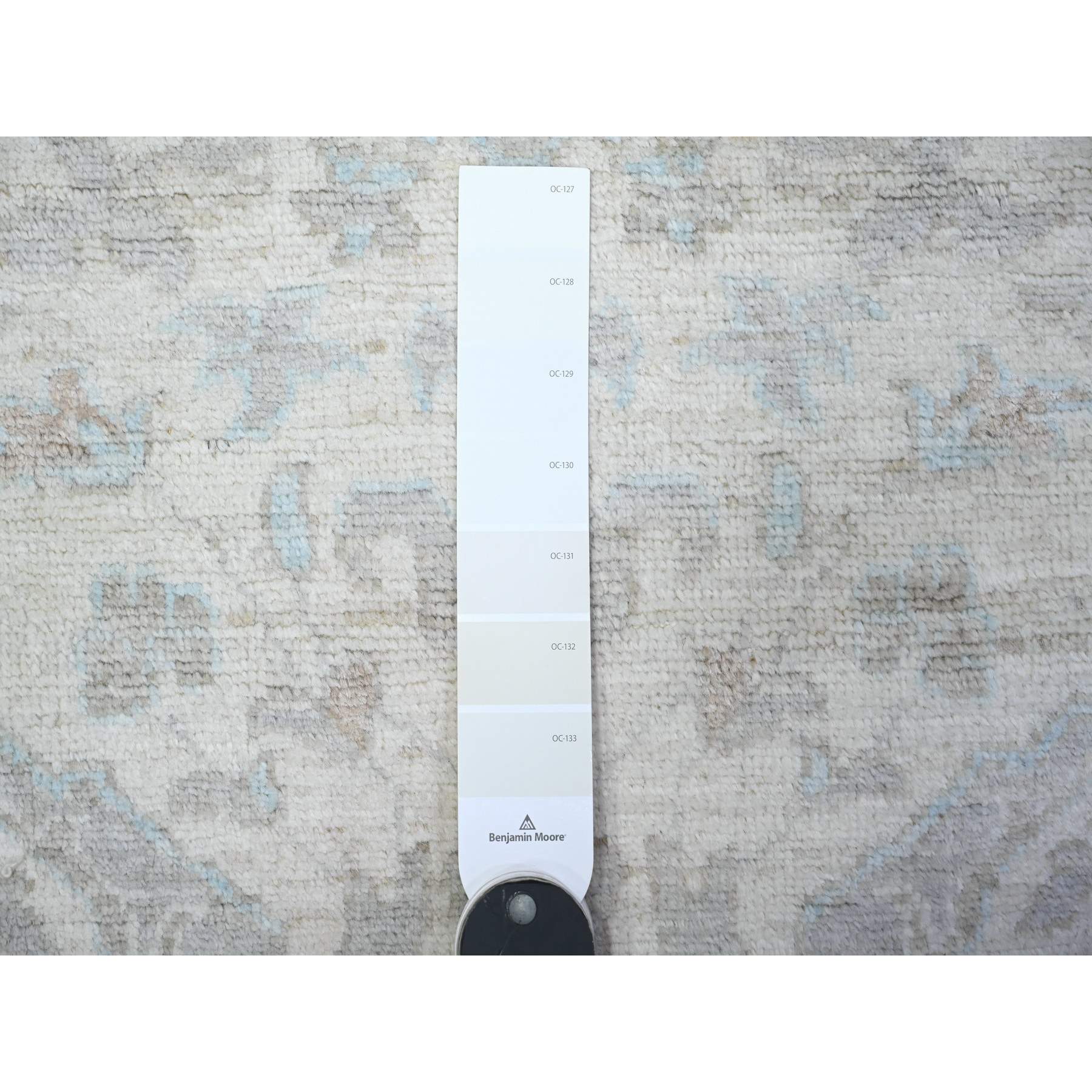 Oushak-And-Peshawar-Hand-Knotted-Rug-441820
