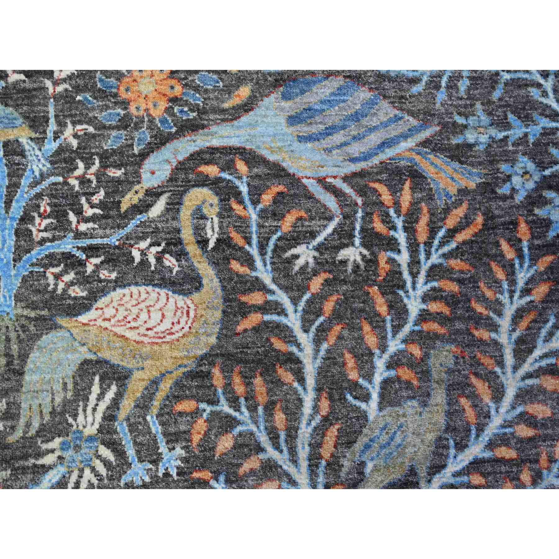 Oushak-And-Peshawar-Hand-Knotted-Rug-442070