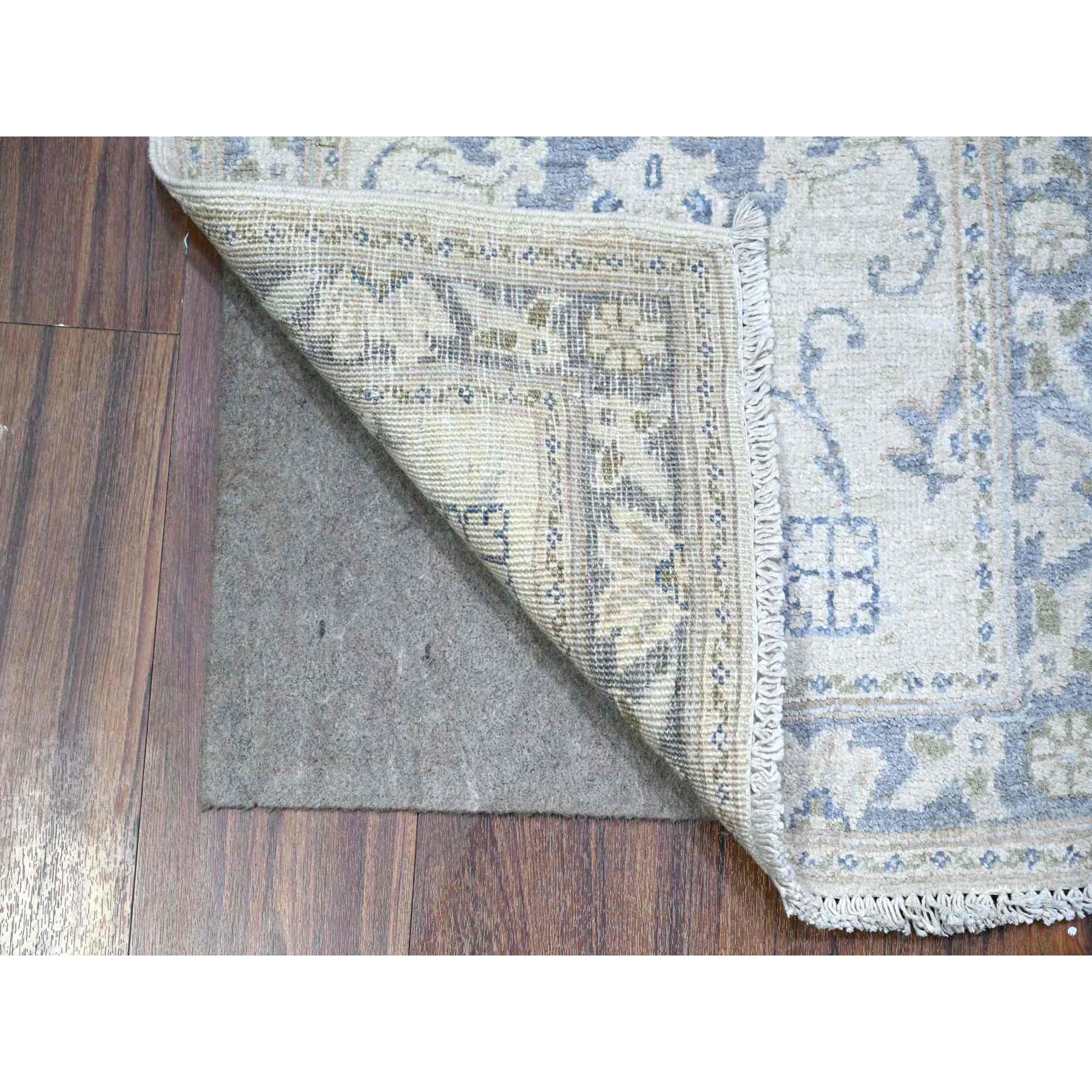 Oushak-And-Peshawar-Hand-Knotted-Rug-442120