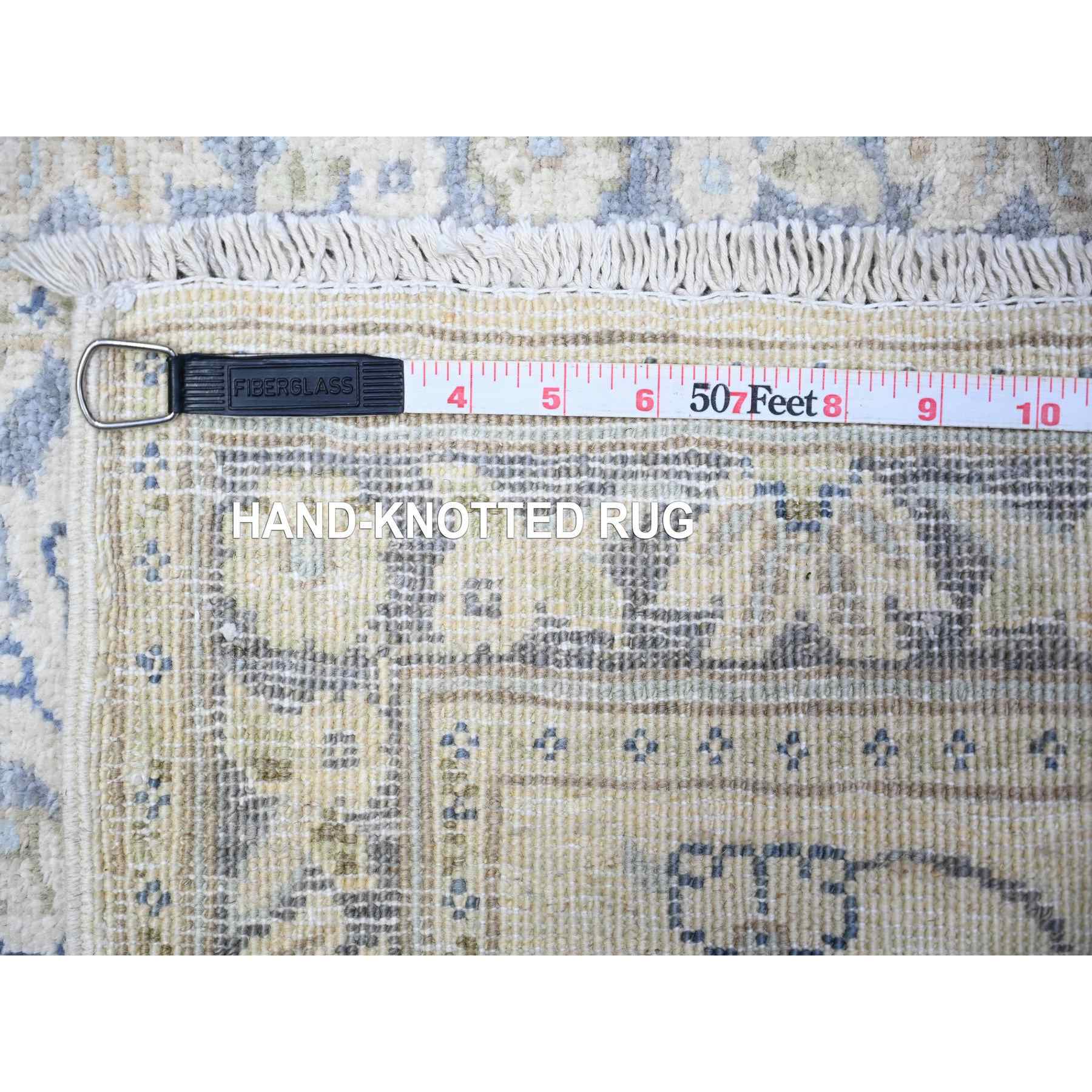 Oushak-And-Peshawar-Hand-Knotted-Rug-442120