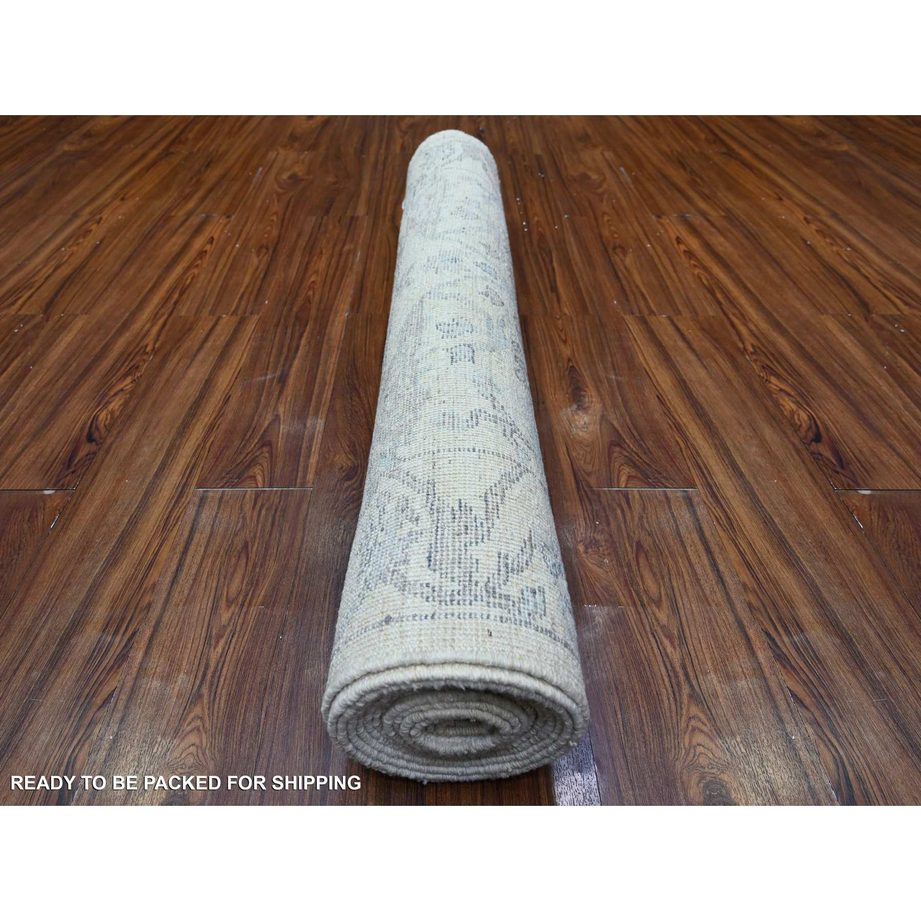 Oushak-And-Peshawar-Hand-Knotted-Rug-442180
