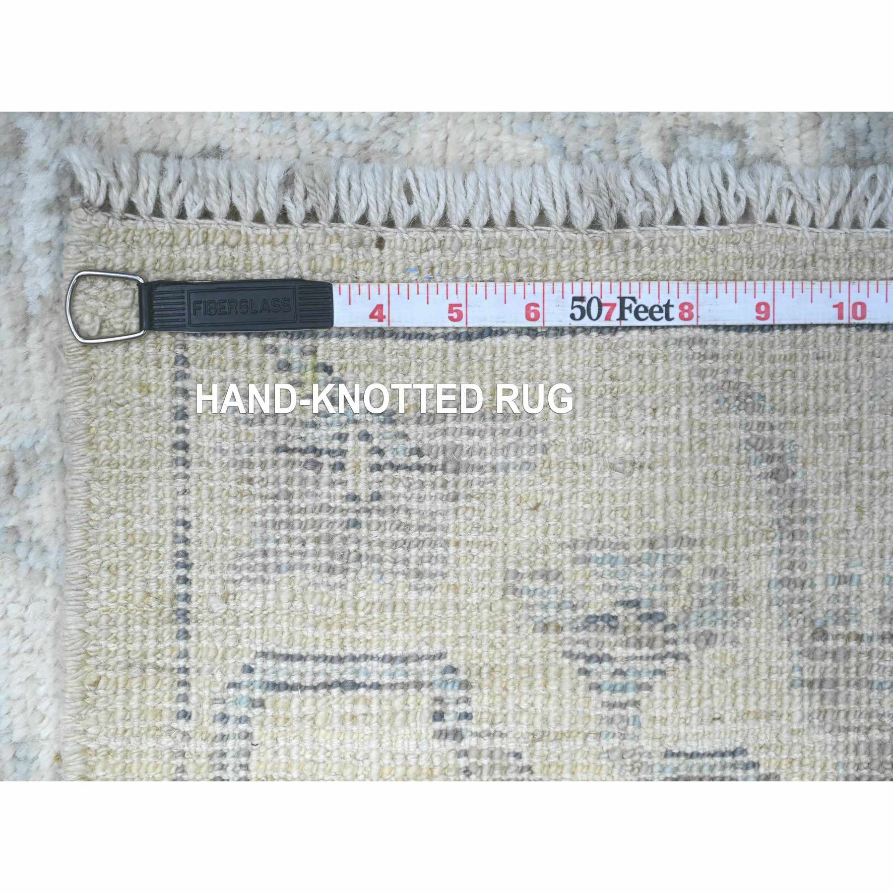 Oushak-And-Peshawar-Hand-Knotted-Rug-442180