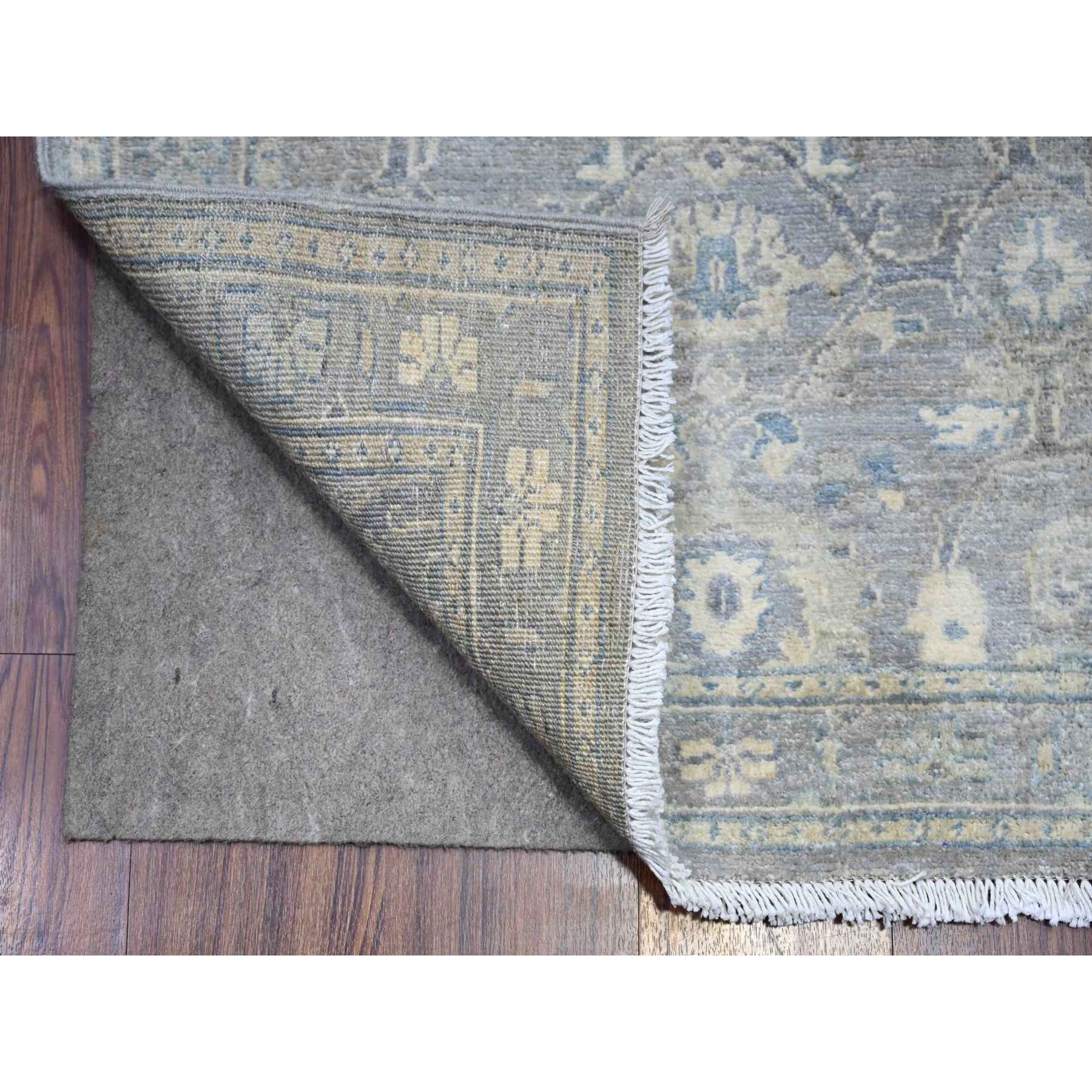 Oushak-And-Peshawar-Hand-Knotted-Rug-442330