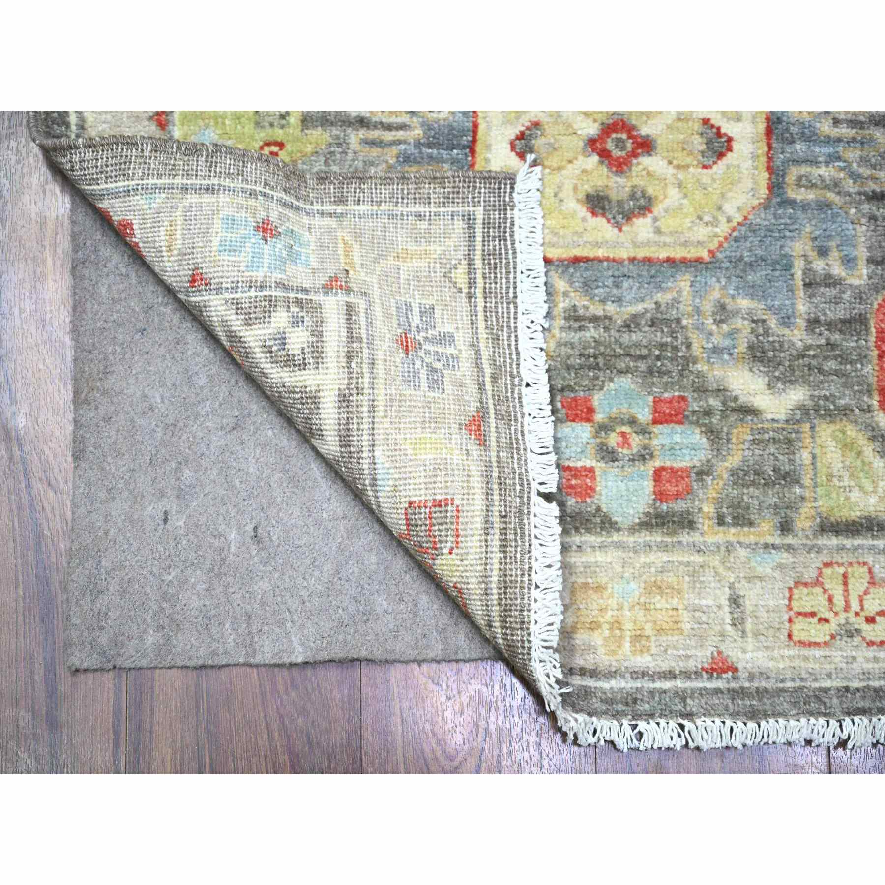 Oushak-And-Peshawar-Hand-Knotted-Rug-442340