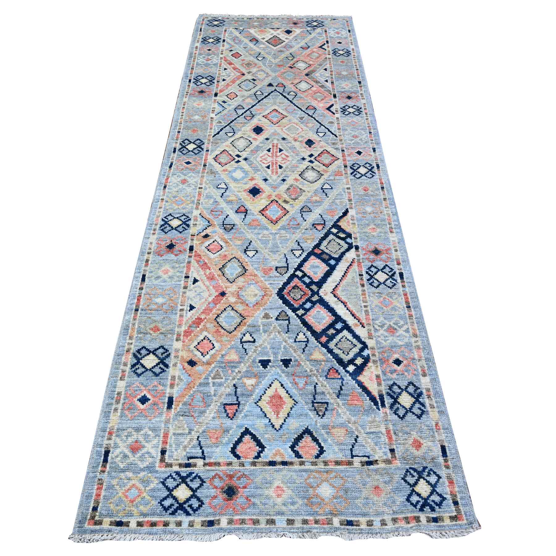 Tribal-Geometric-Hand-Knotted-Rug-441825
