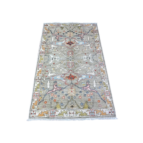 Dorian Gray, Vegetable Dyes, Bidjar Garus Design, Aryana Soft Wool, Hand Knotted, Oriental 