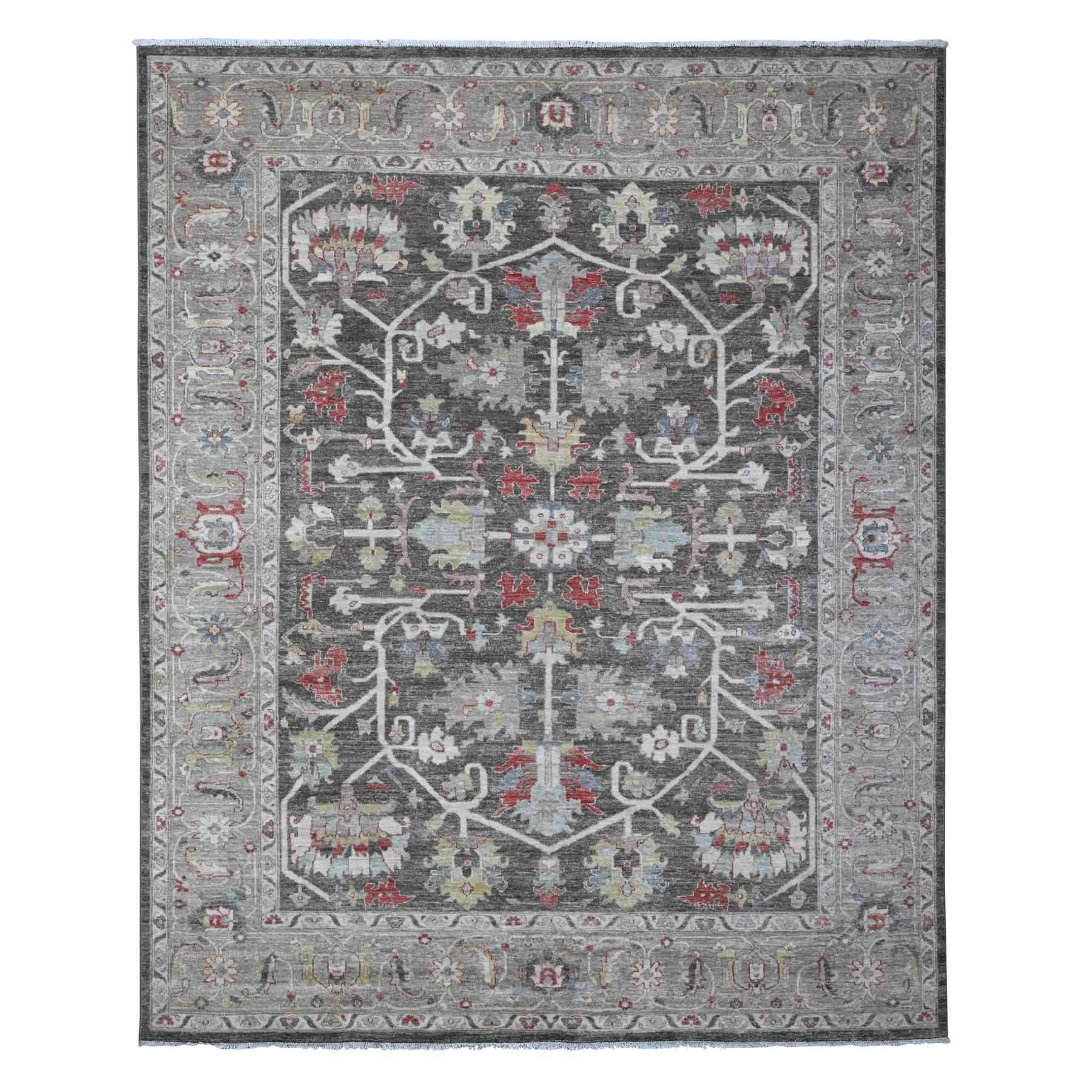 Heriz-Hand-Knotted-Rug-444365