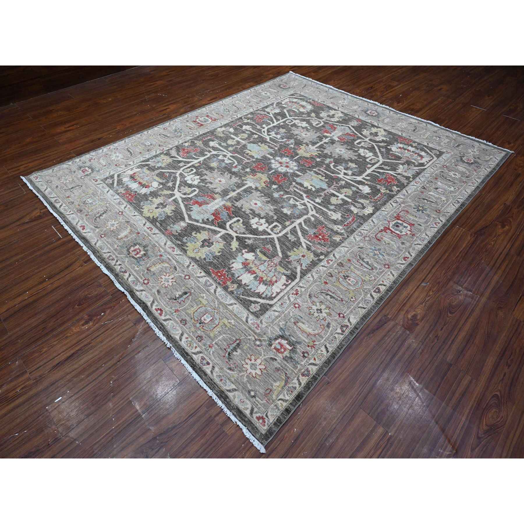 Heriz-Hand-Knotted-Rug-444365