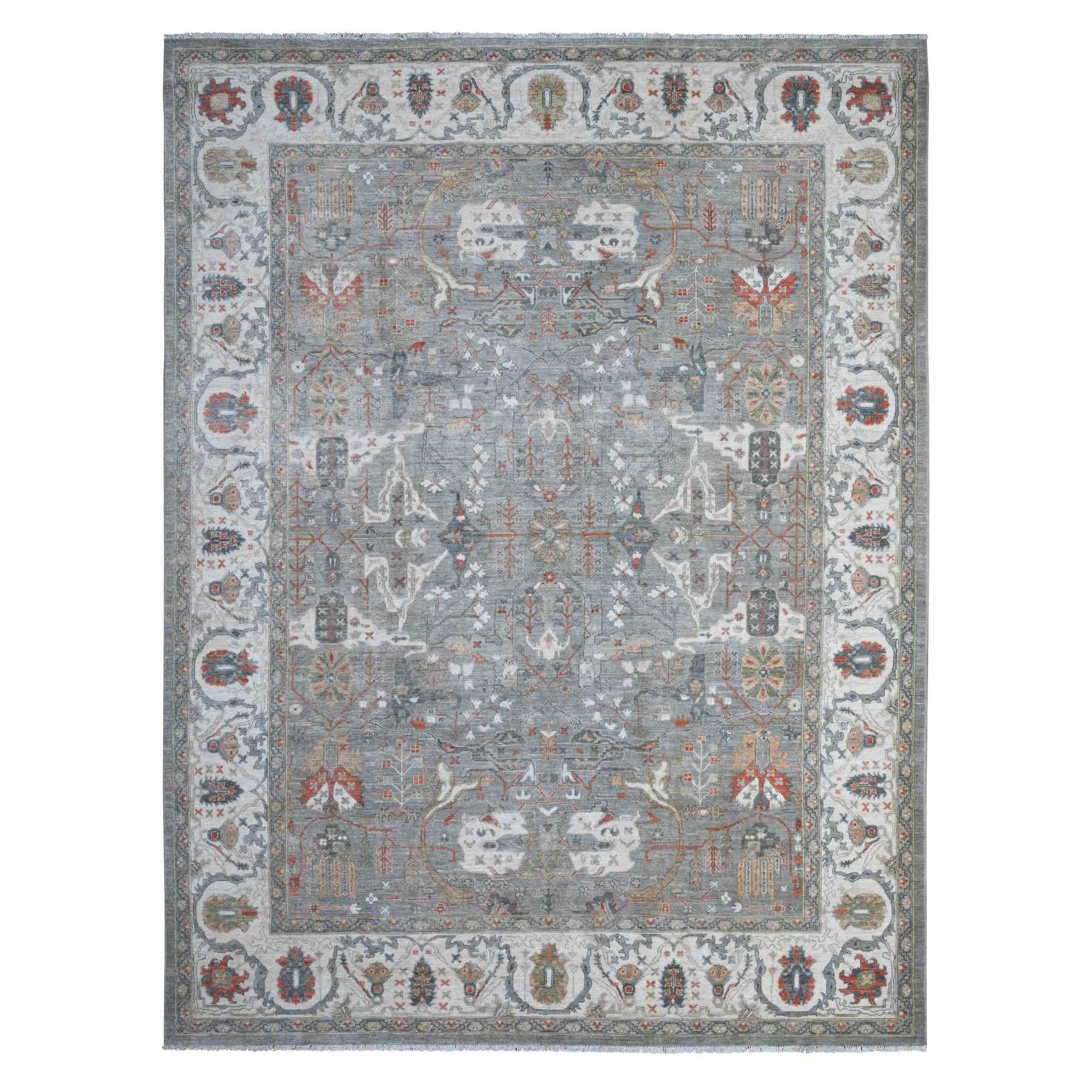 Heriz-Hand-Knotted-Rug-444775