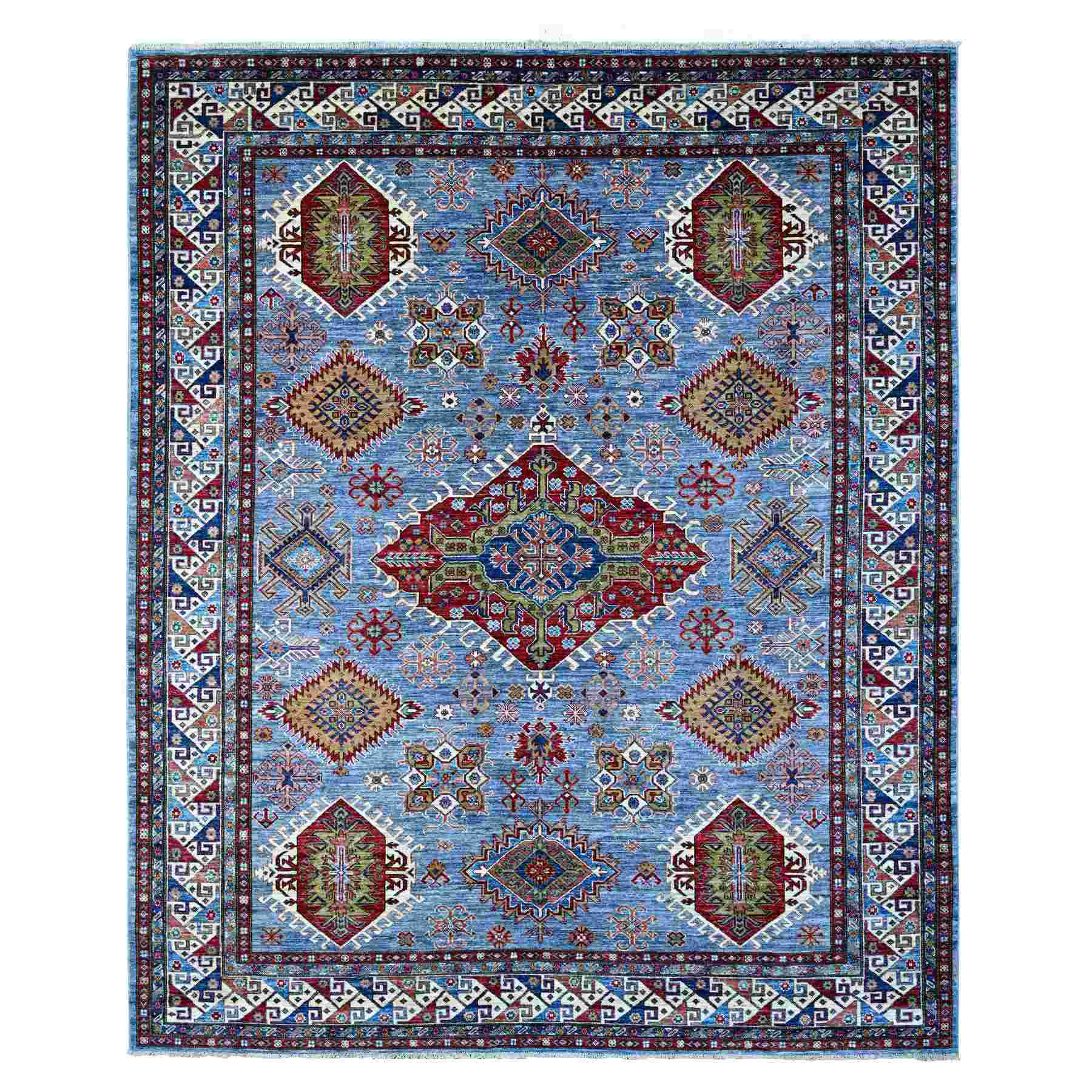 Kazak-Hand-Knotted-Rug-444560