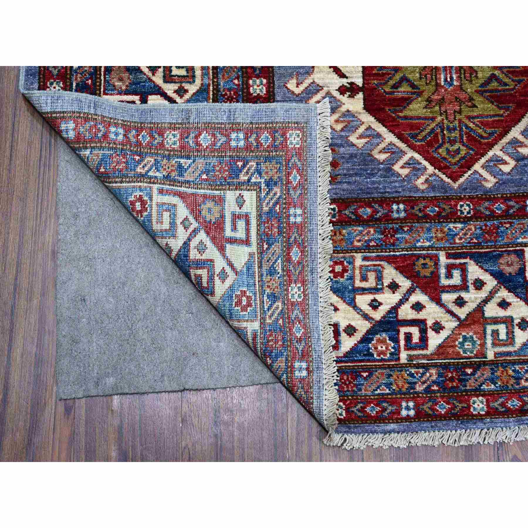 Kazak-Hand-Knotted-Rug-444560