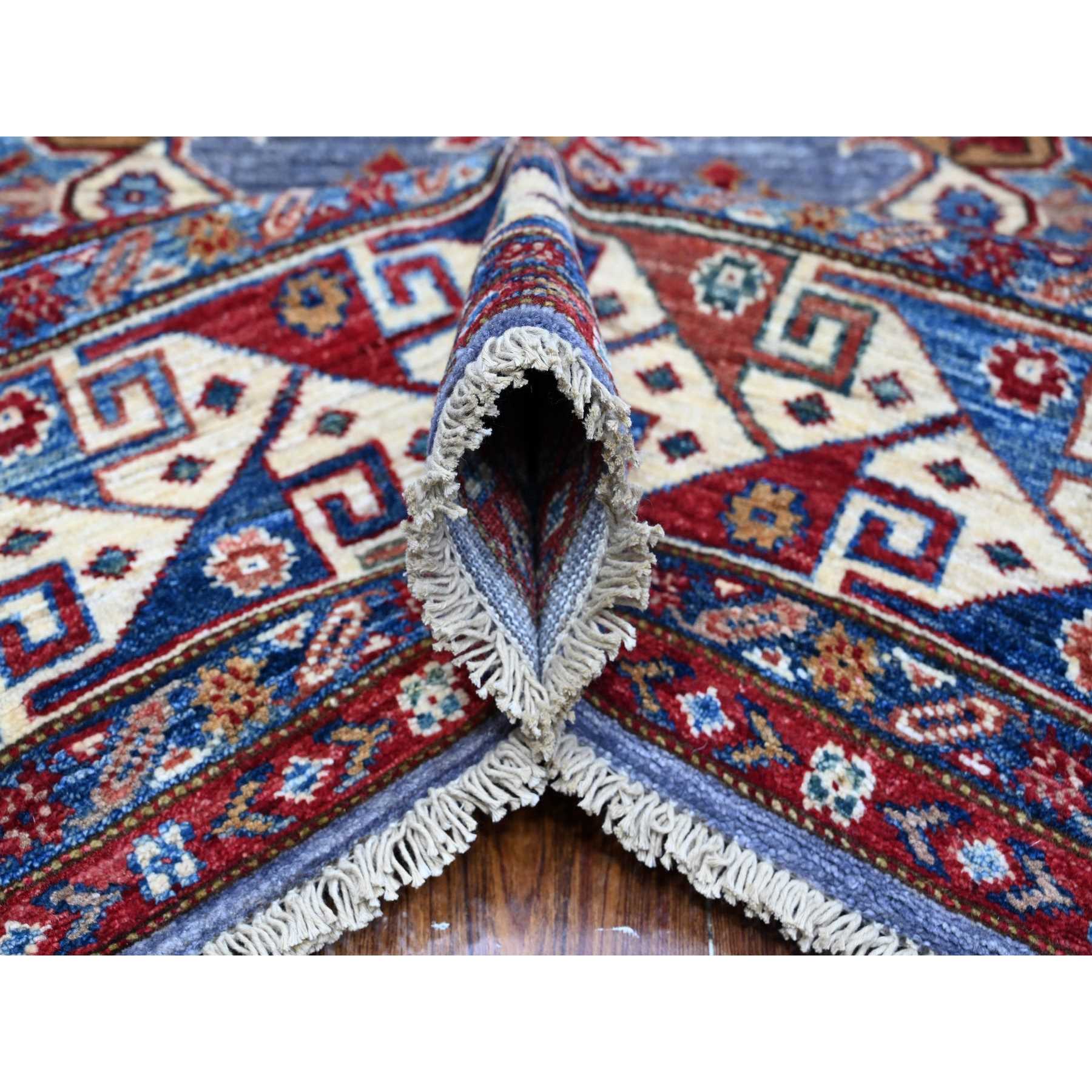 Kazak-Hand-Knotted-Rug-444560