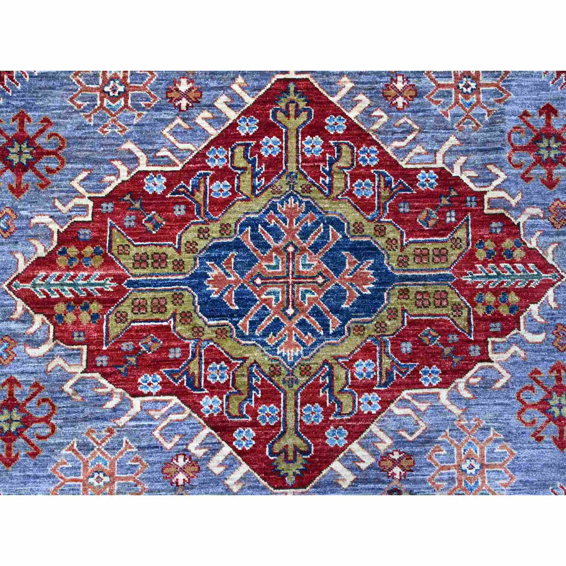 Kazak-Hand-Knotted-Rug-444560