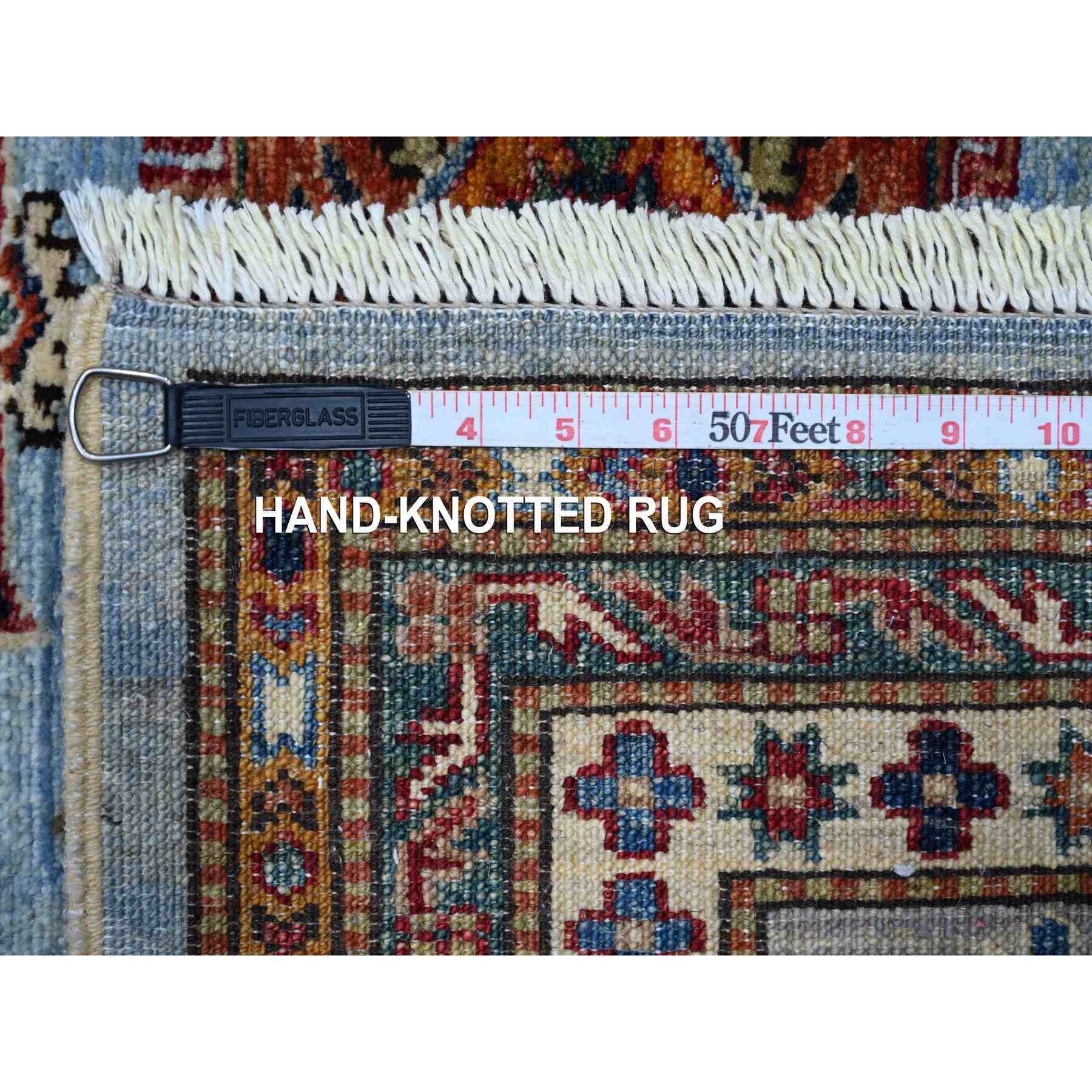 Kazak-Hand-Knotted-Rug-444565