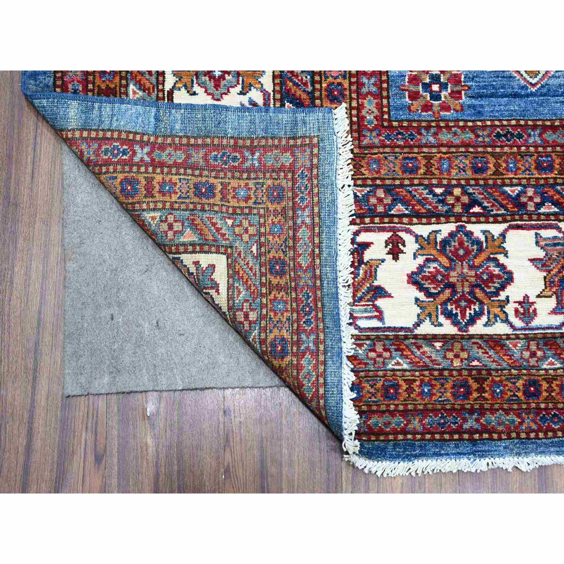 Kazak-Hand-Knotted-Rug-444570