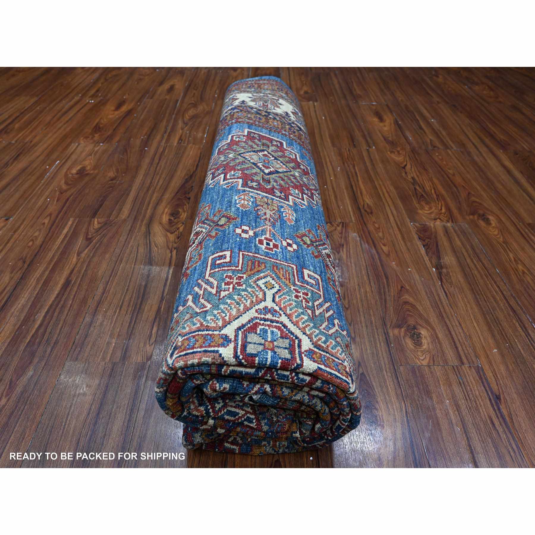 Kazak-Hand-Knotted-Rug-444570