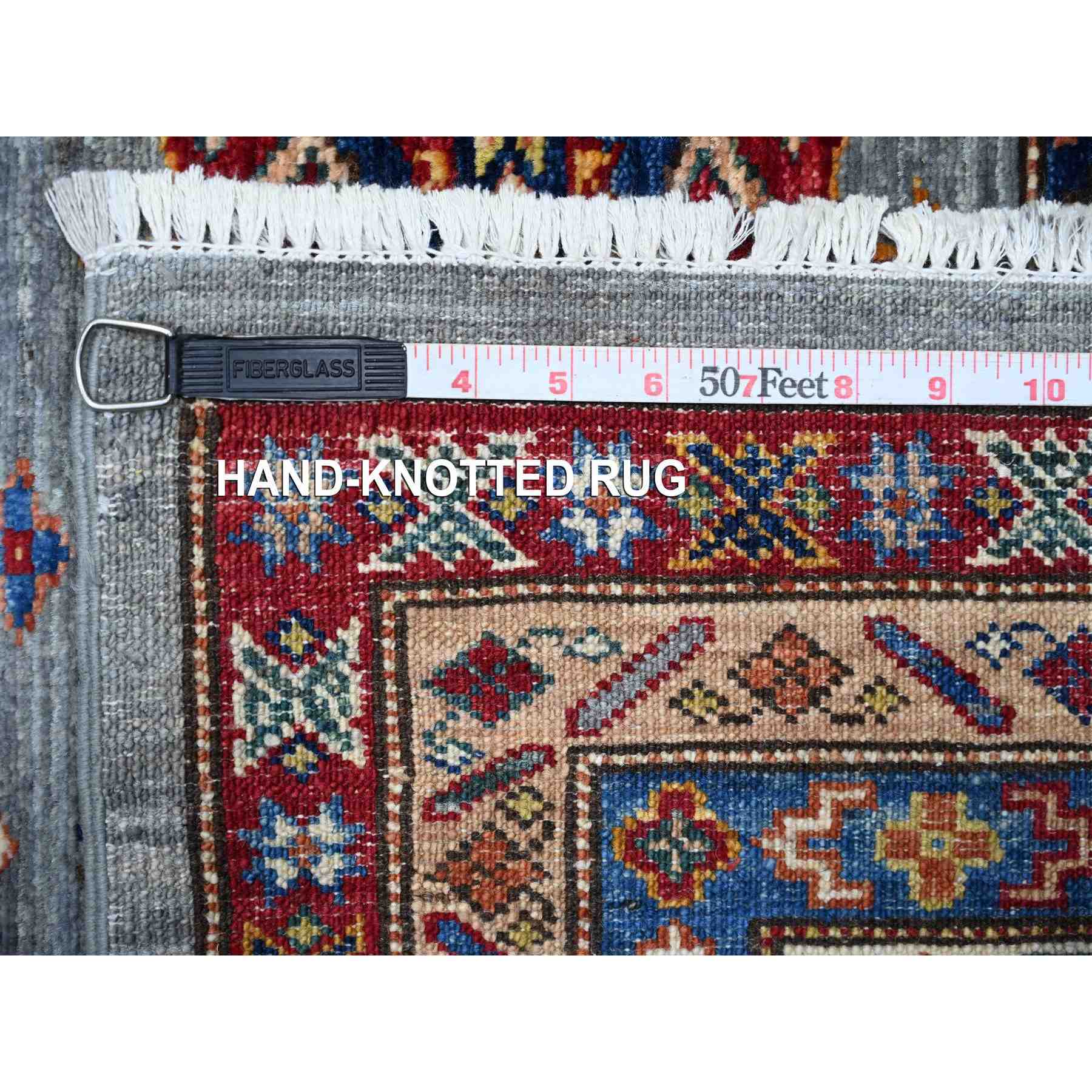 Kazak-Hand-Knotted-Rug-444575