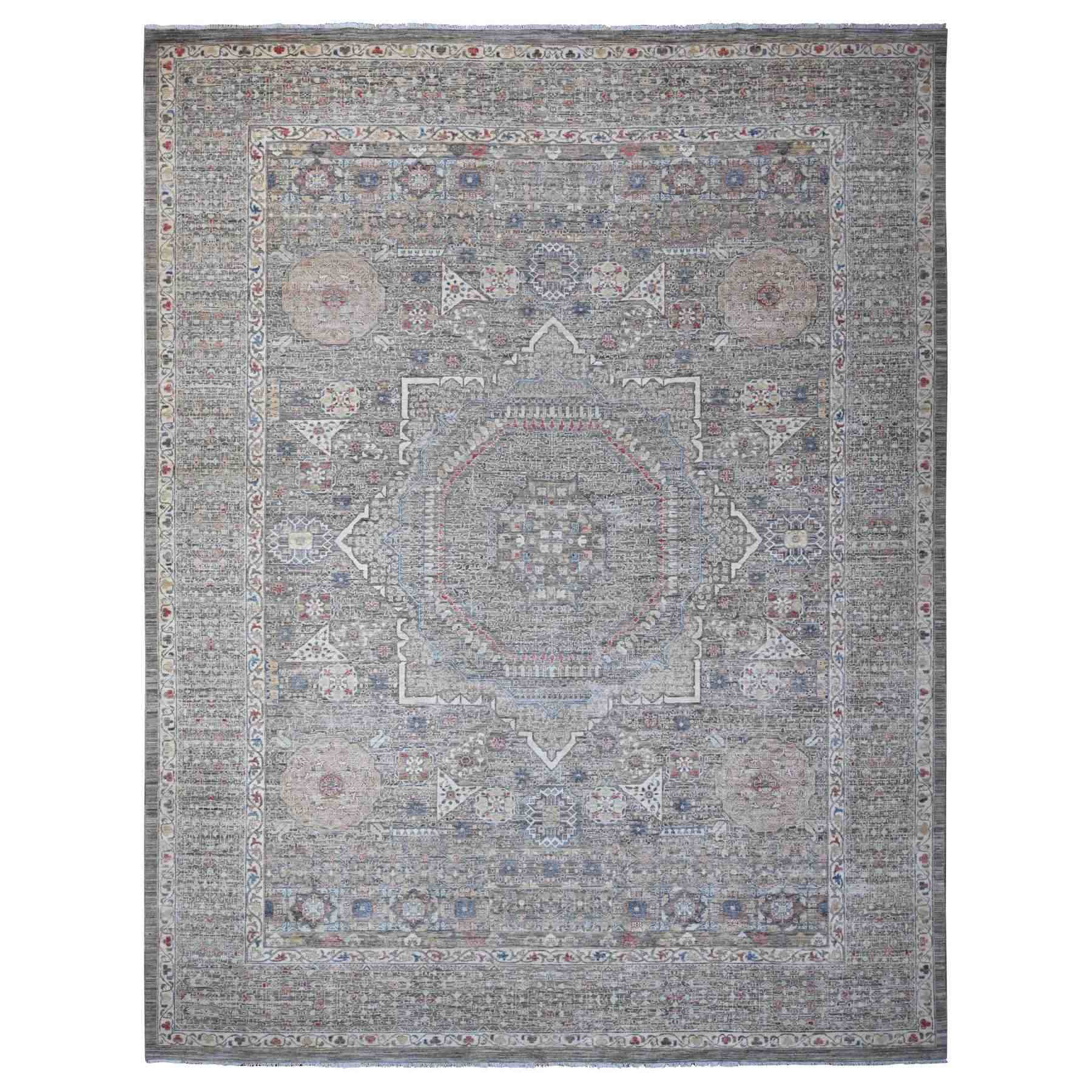 Mamluk-Hand-Knotted-Rug-444350