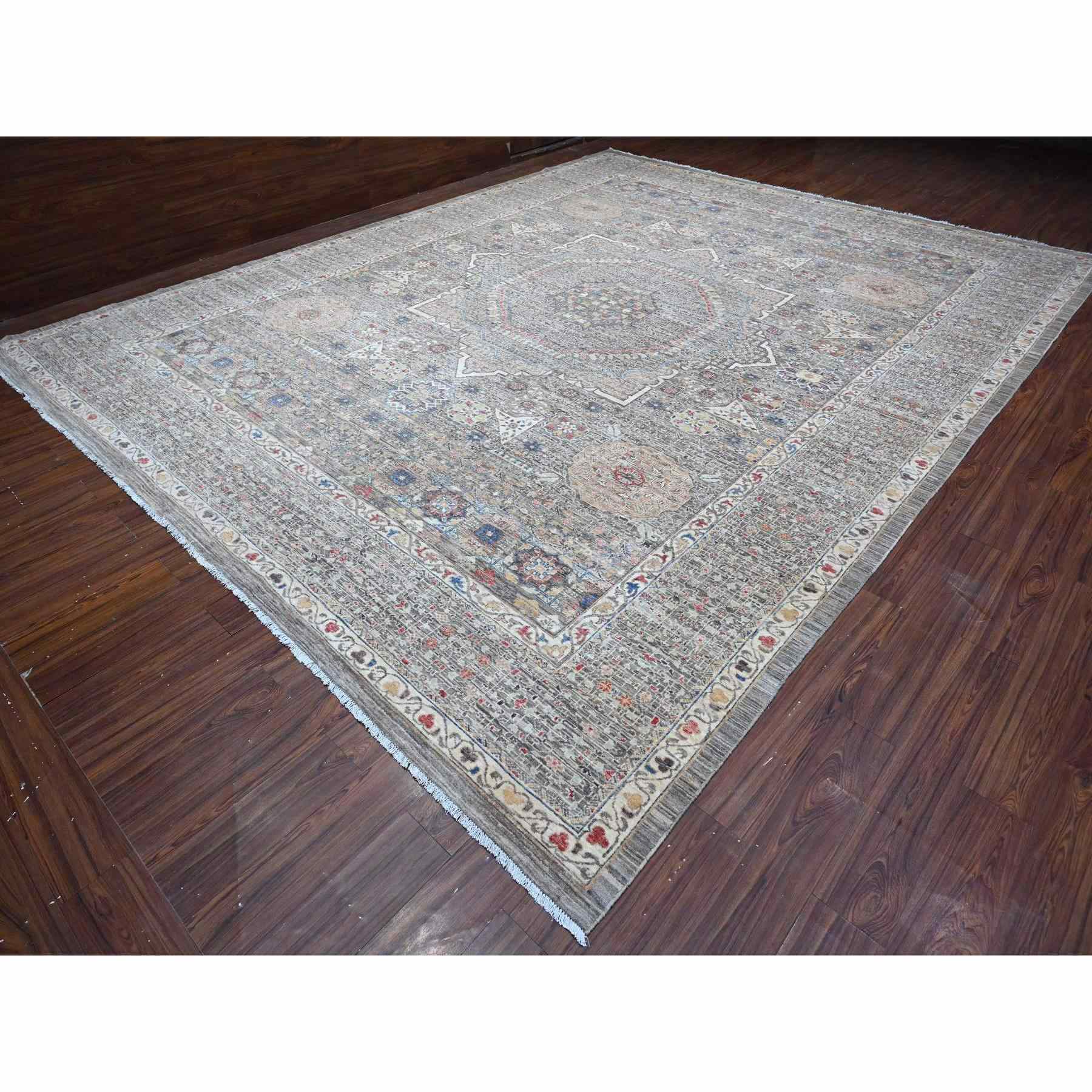 Mamluk-Hand-Knotted-Rug-444350