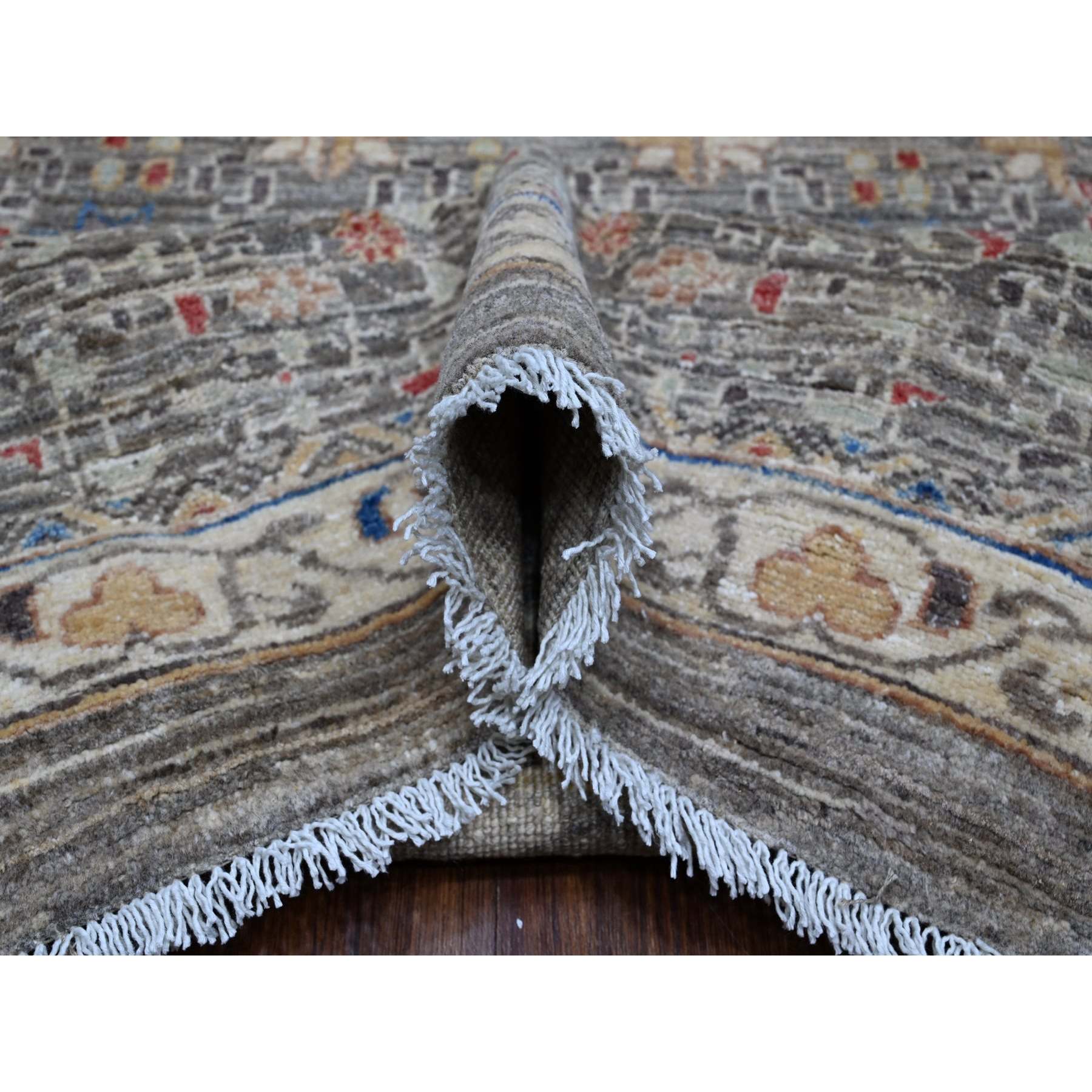 Mamluk-Hand-Knotted-Rug-444350