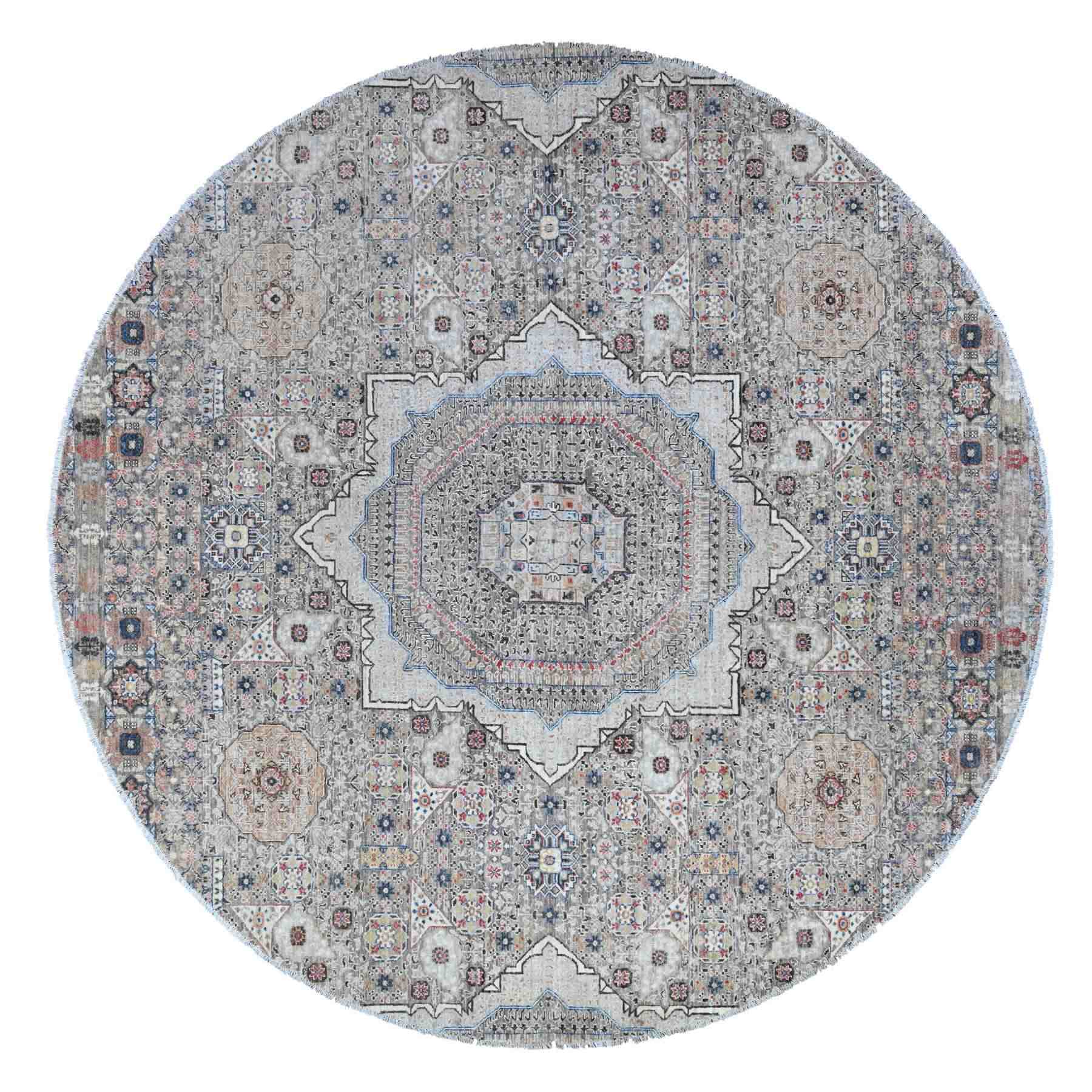 Mamluk-Hand-Knotted-Rug-444360