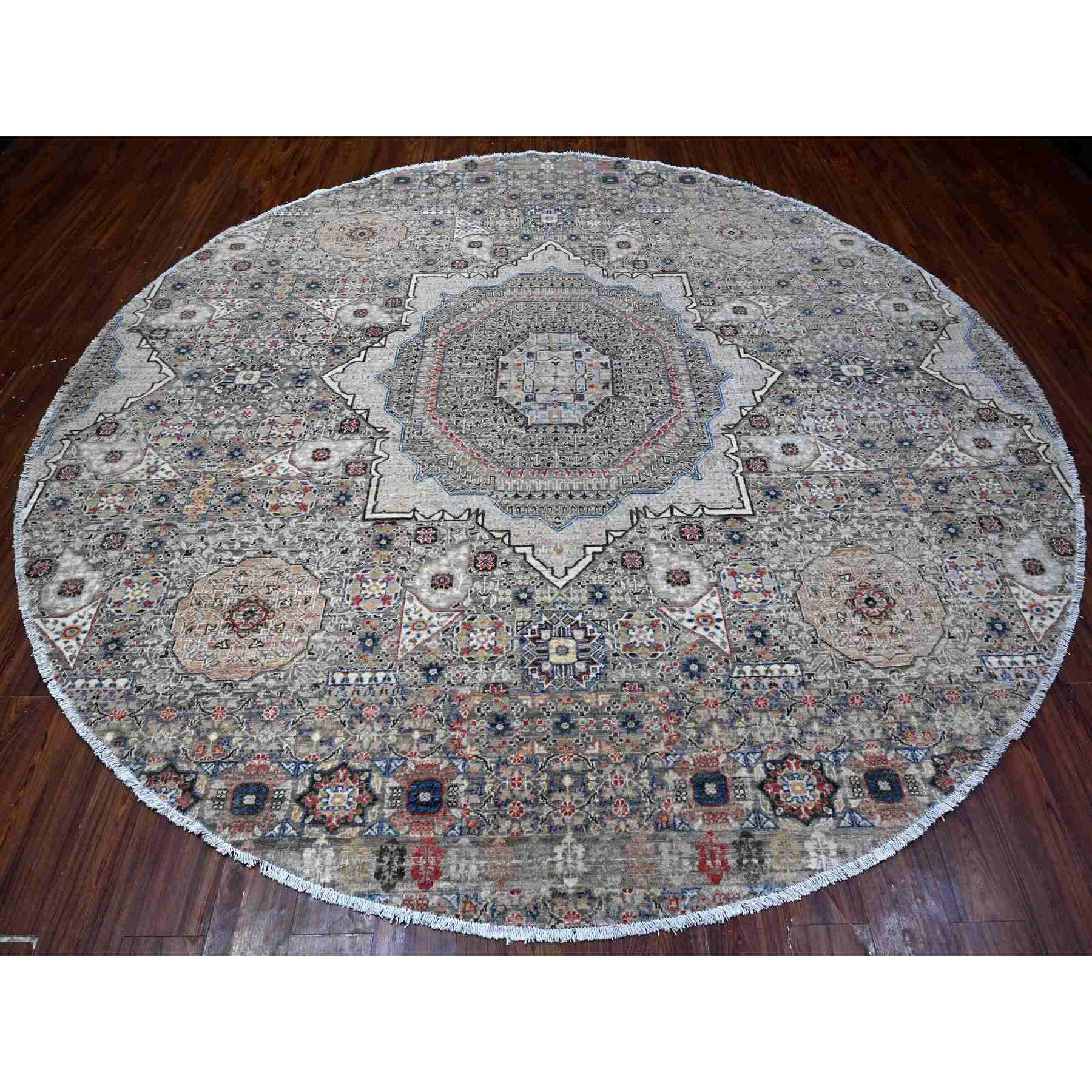 Mamluk-Hand-Knotted-Rug-444360