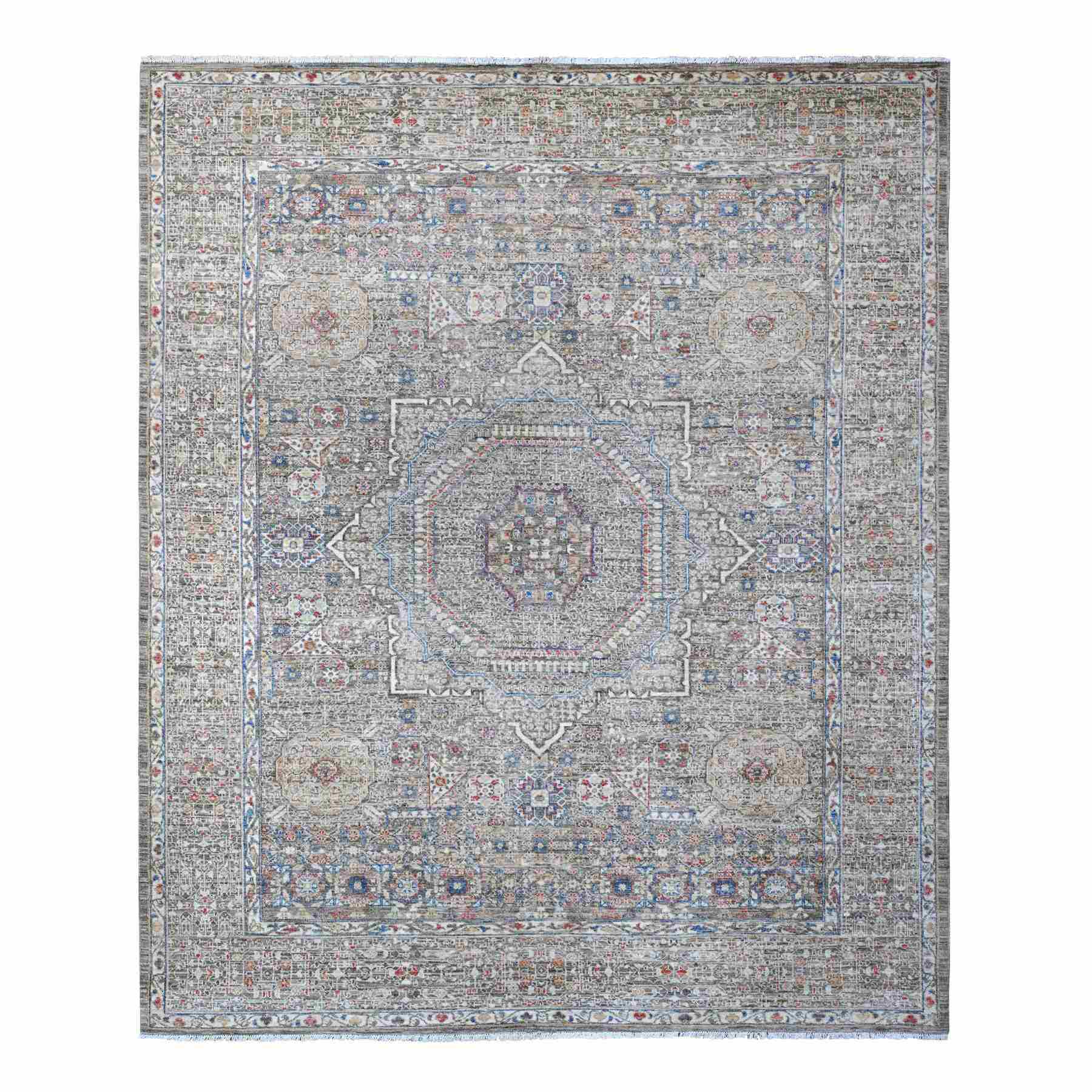 Mamluk-Hand-Knotted-Rug-444810