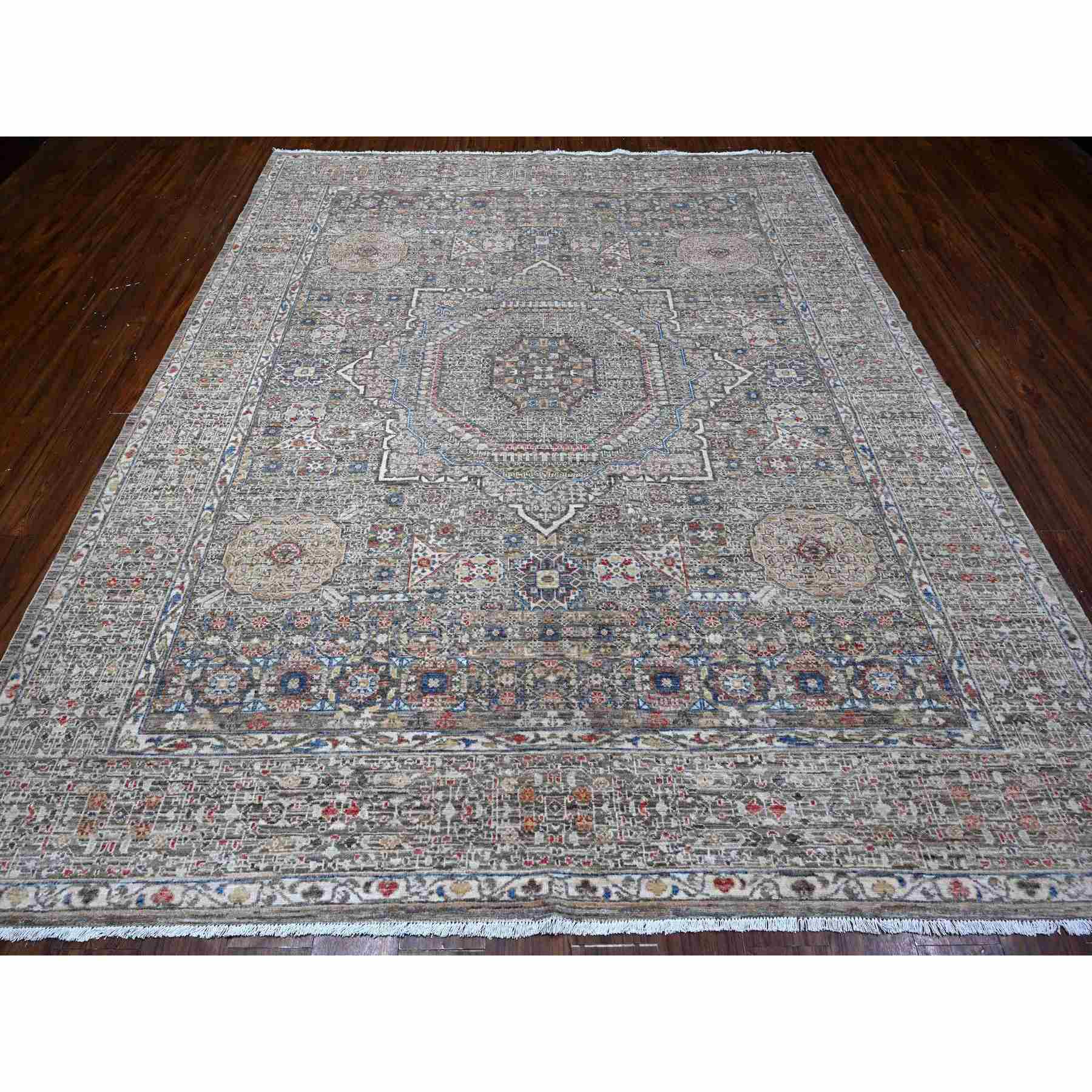 Mamluk-Hand-Knotted-Rug-444810
