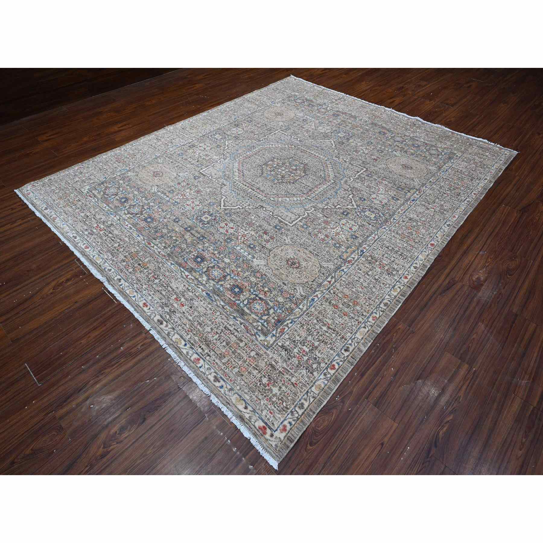 Mamluk-Hand-Knotted-Rug-444810